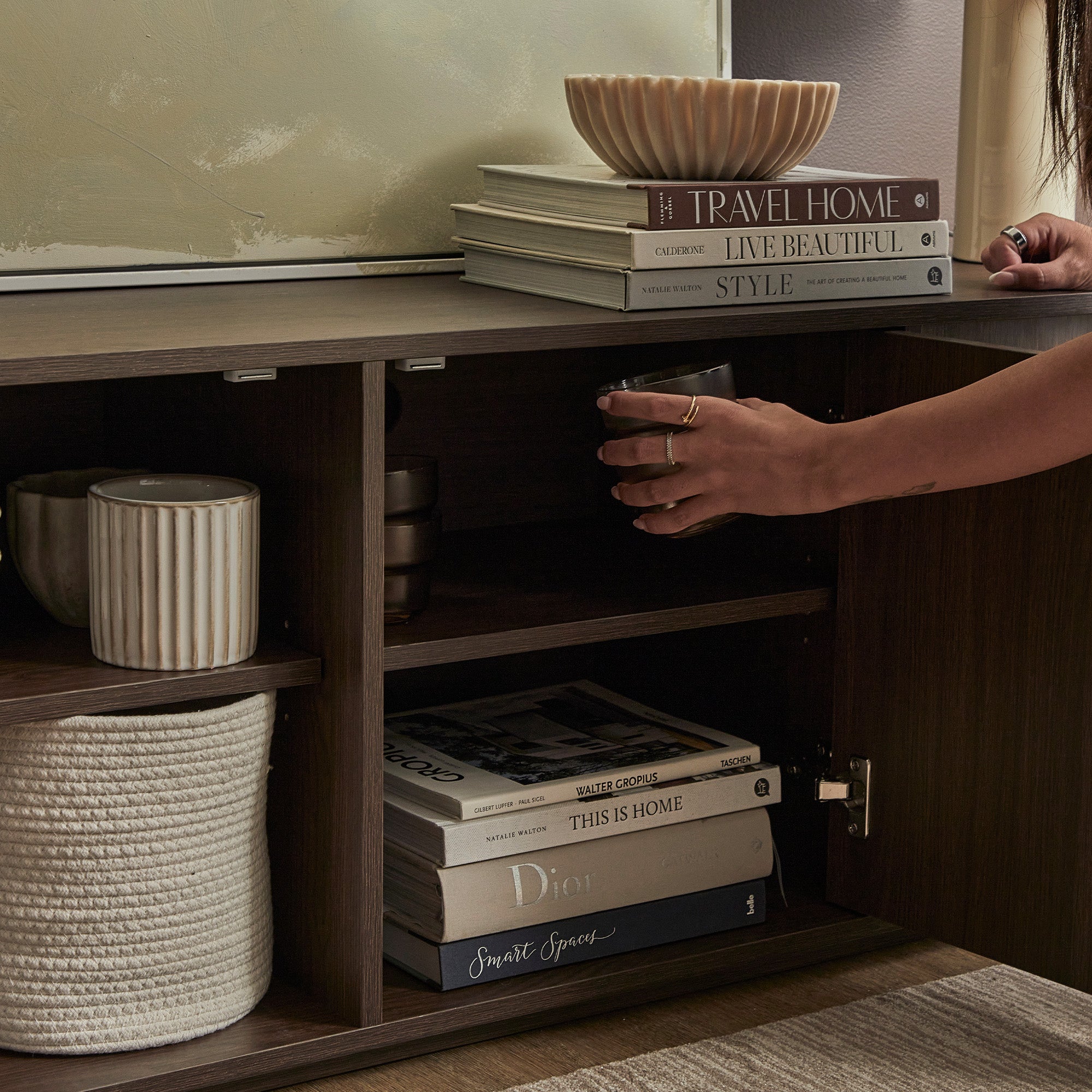 furniture, mirror, and home decor