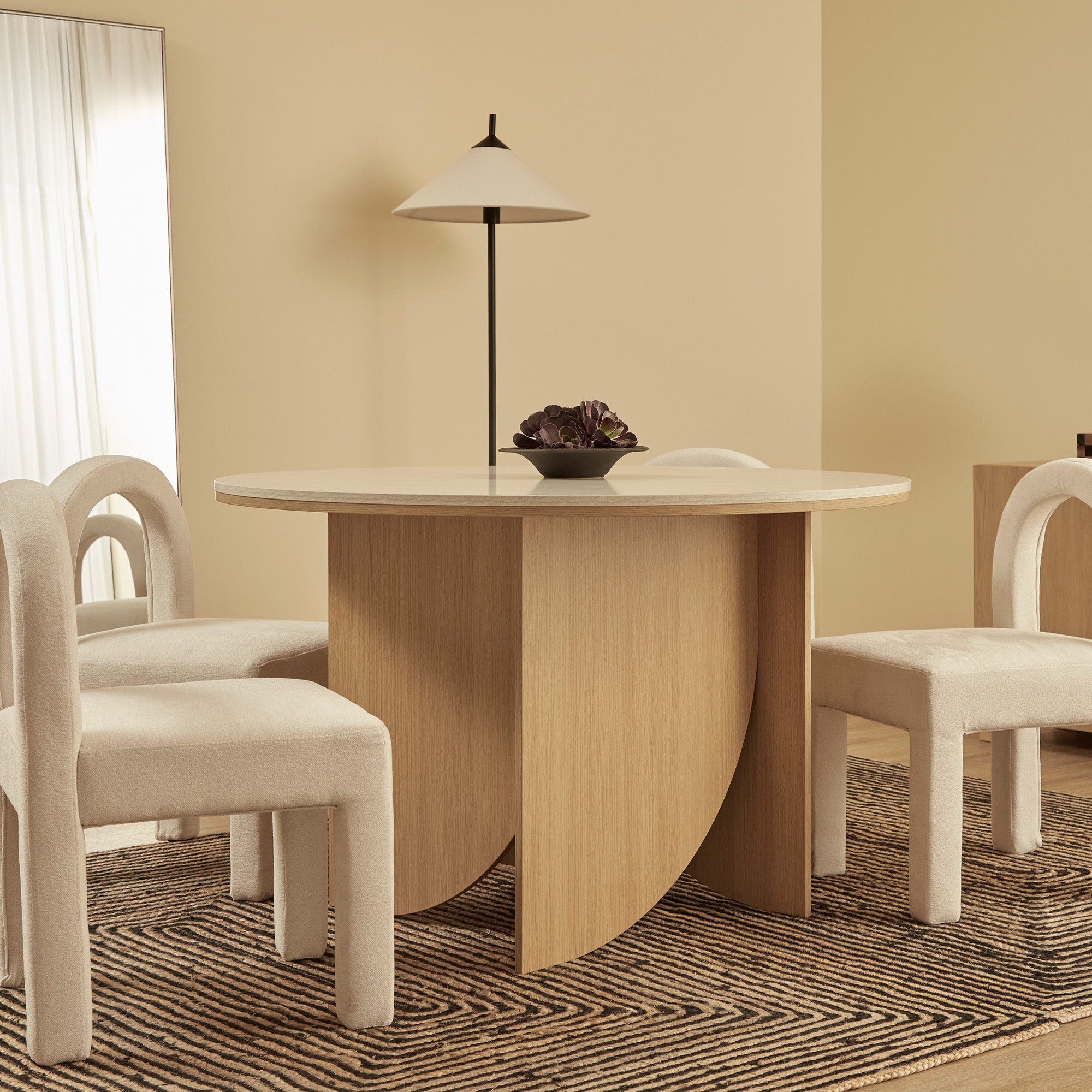 furniture, mirror, and home decor