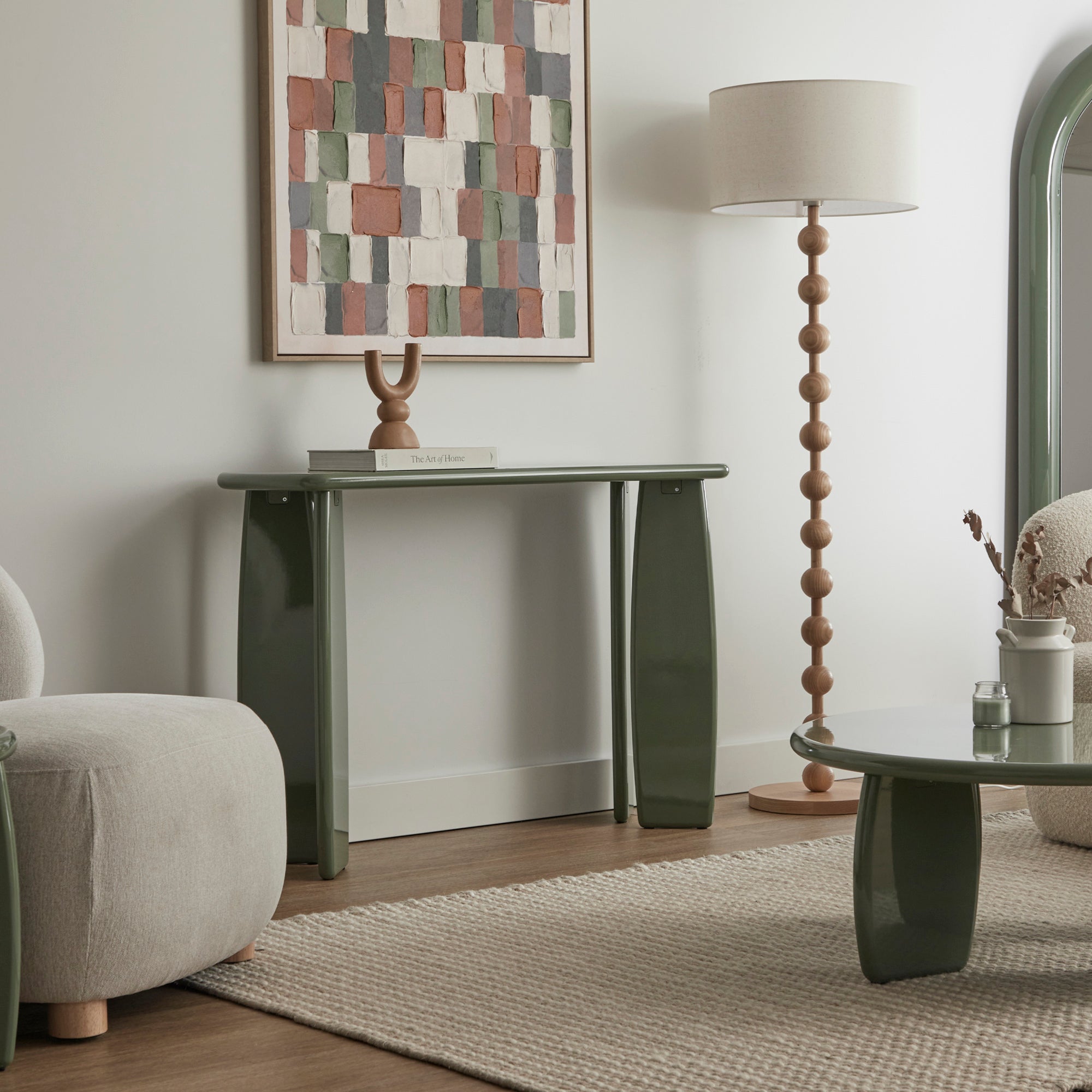 furniture, mirror, and home decor