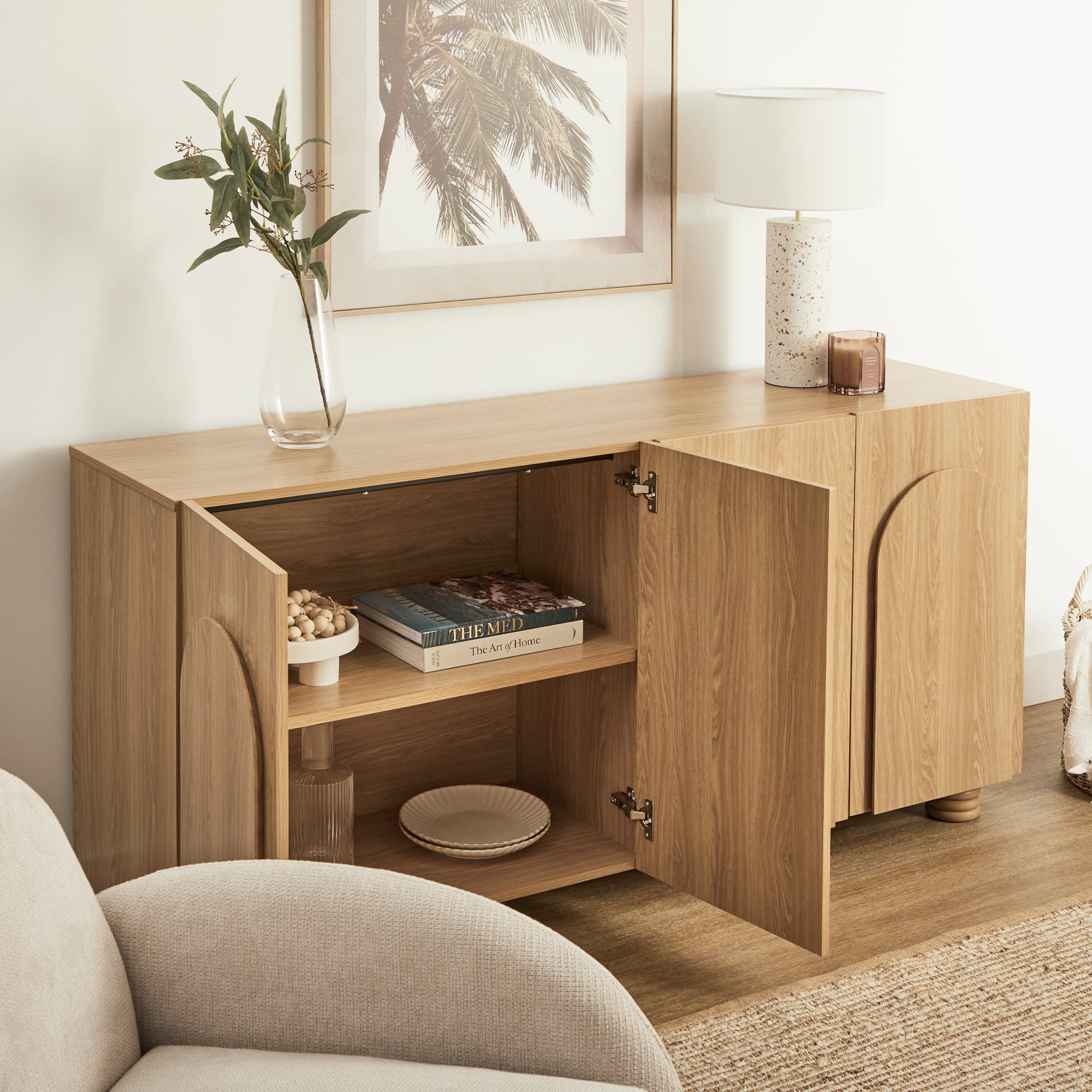 furniture, mirror, and home decor