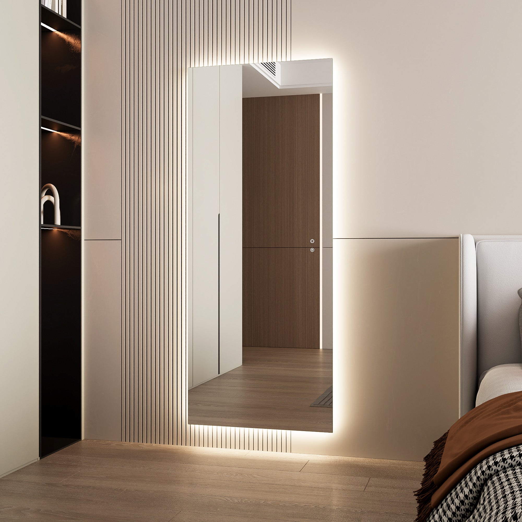 furniture, mirror, and home decor