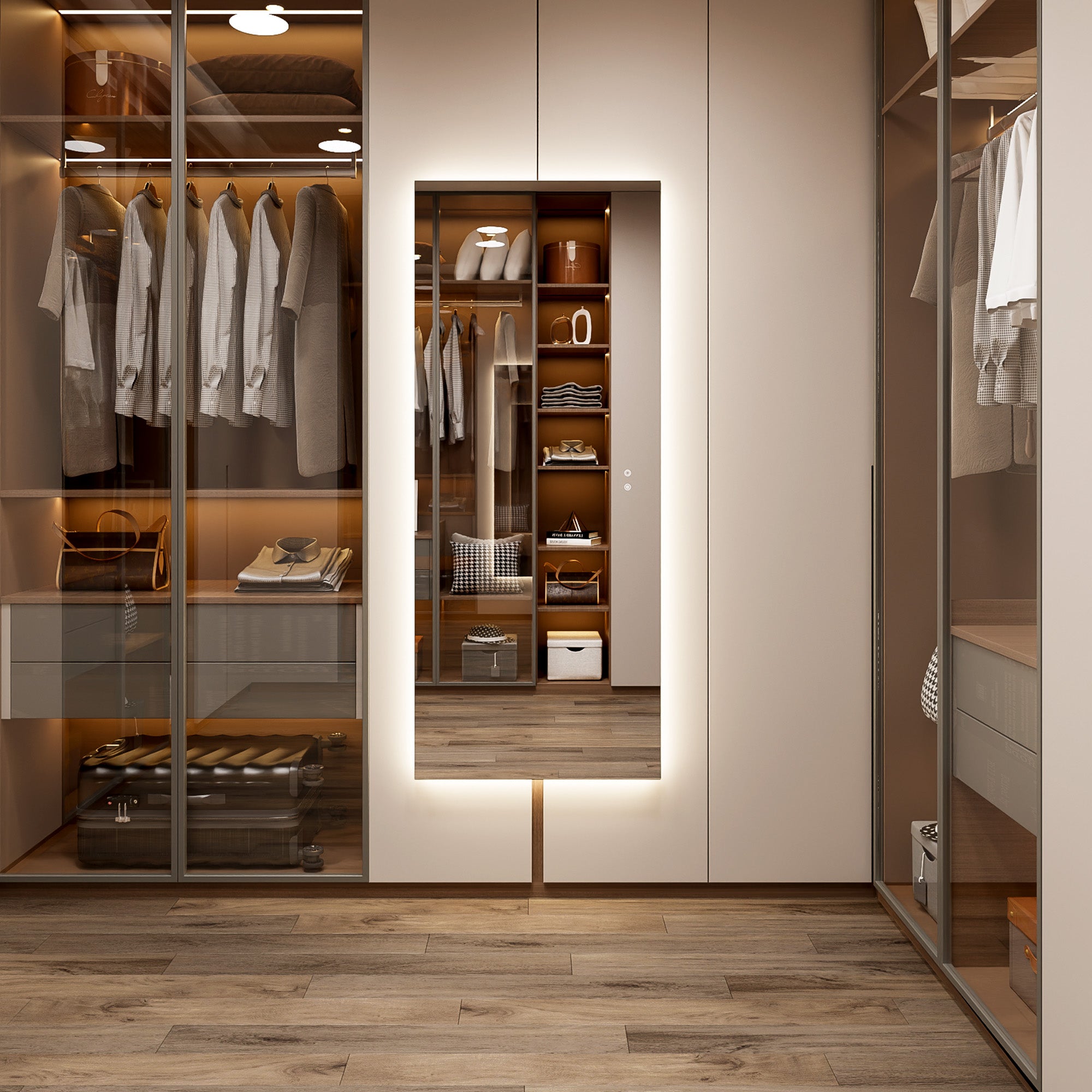 furniture, mirror, and home decor