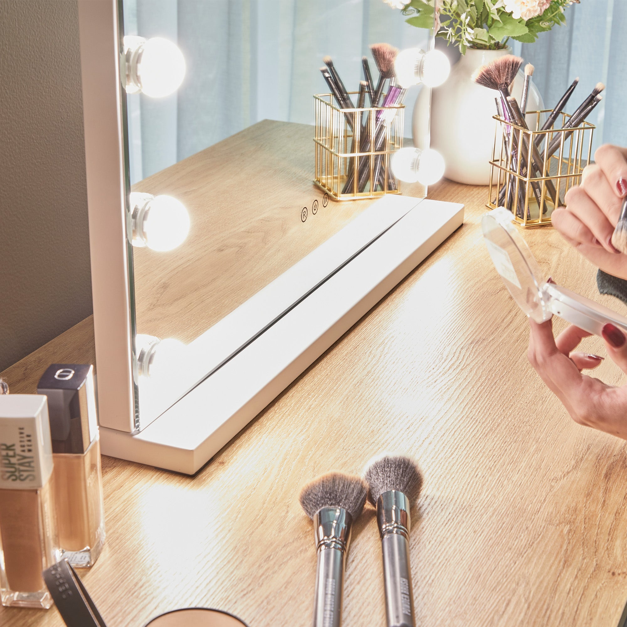 furniture, mirror, and home decor