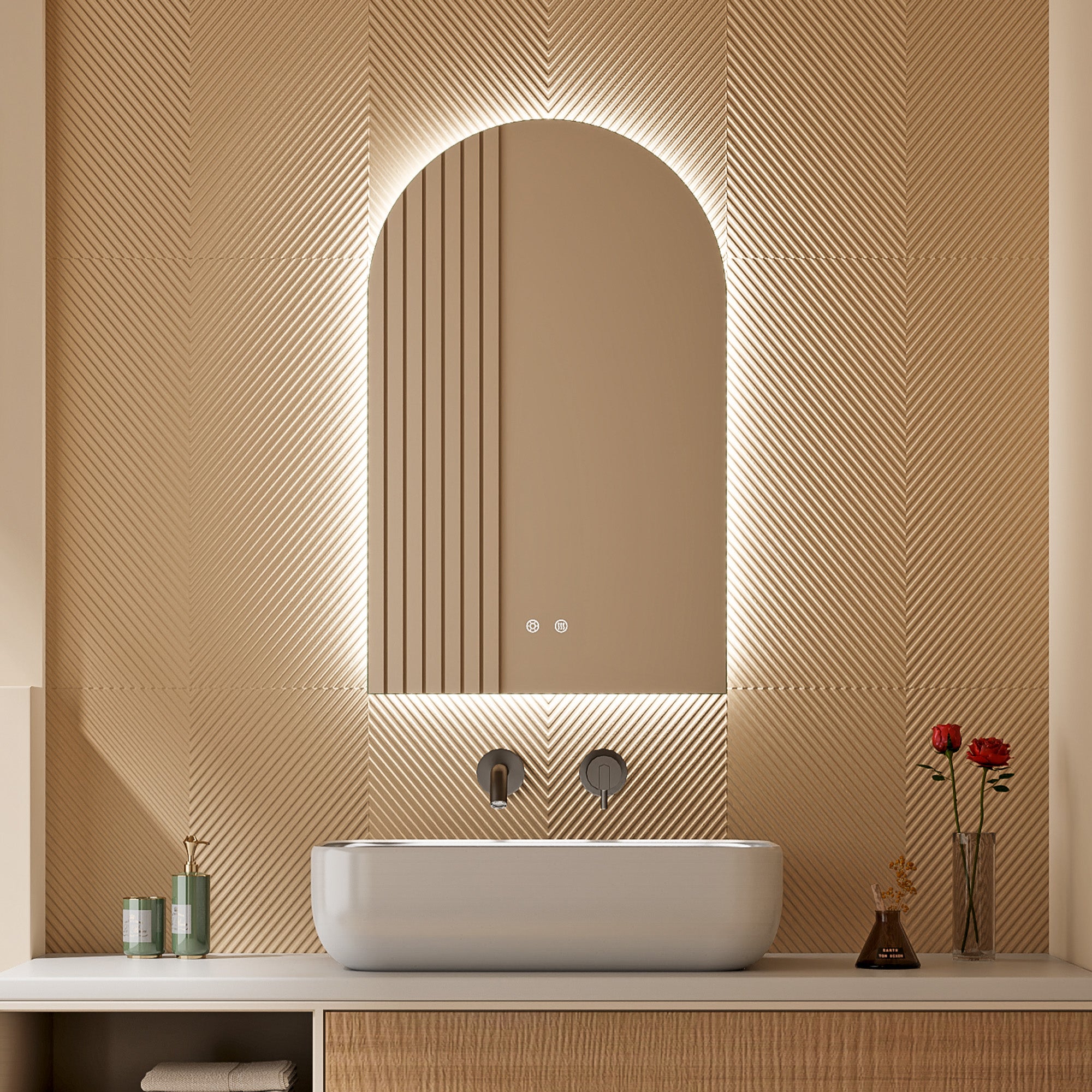 furniture, mirror, and home decor