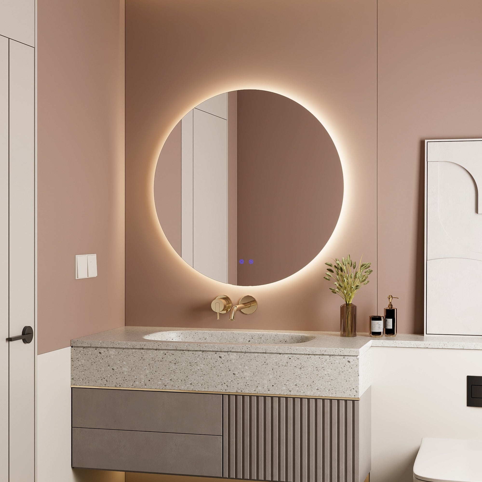 furniture, mirror, and home decor