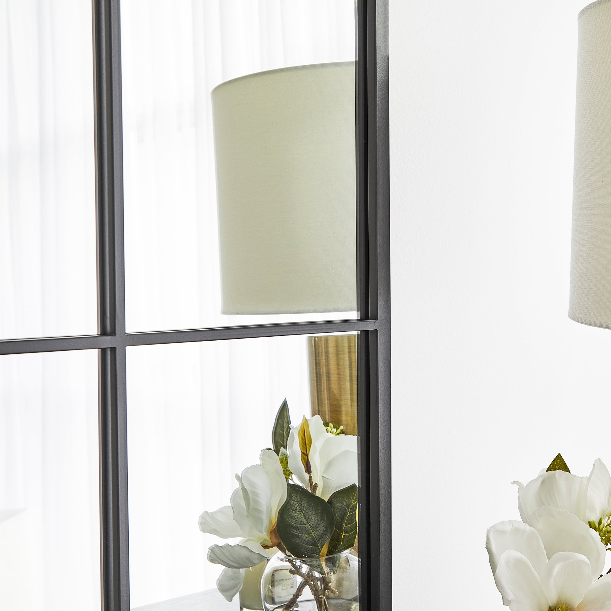 furniture, mirror, and home decor