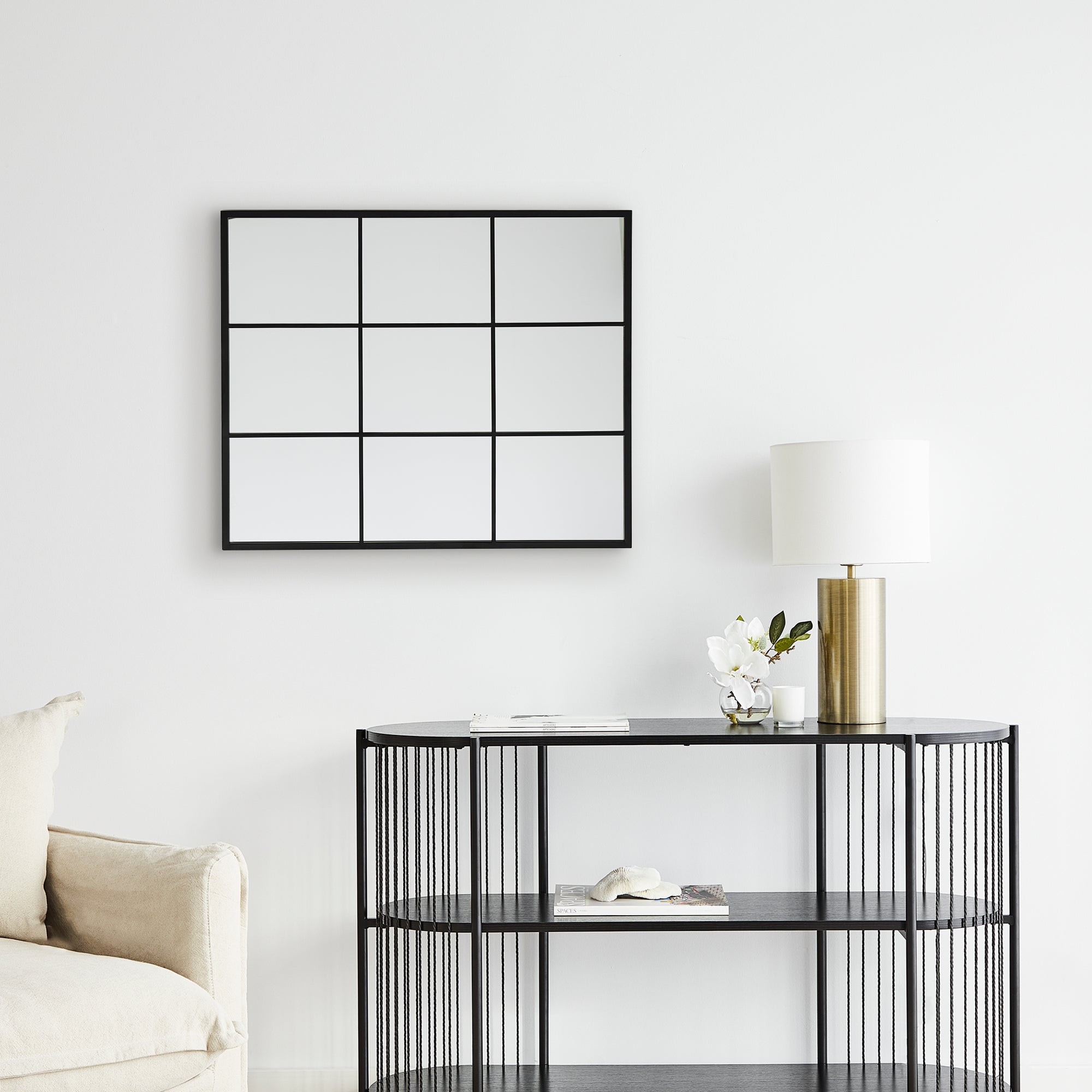 furniture, mirror, and home decor