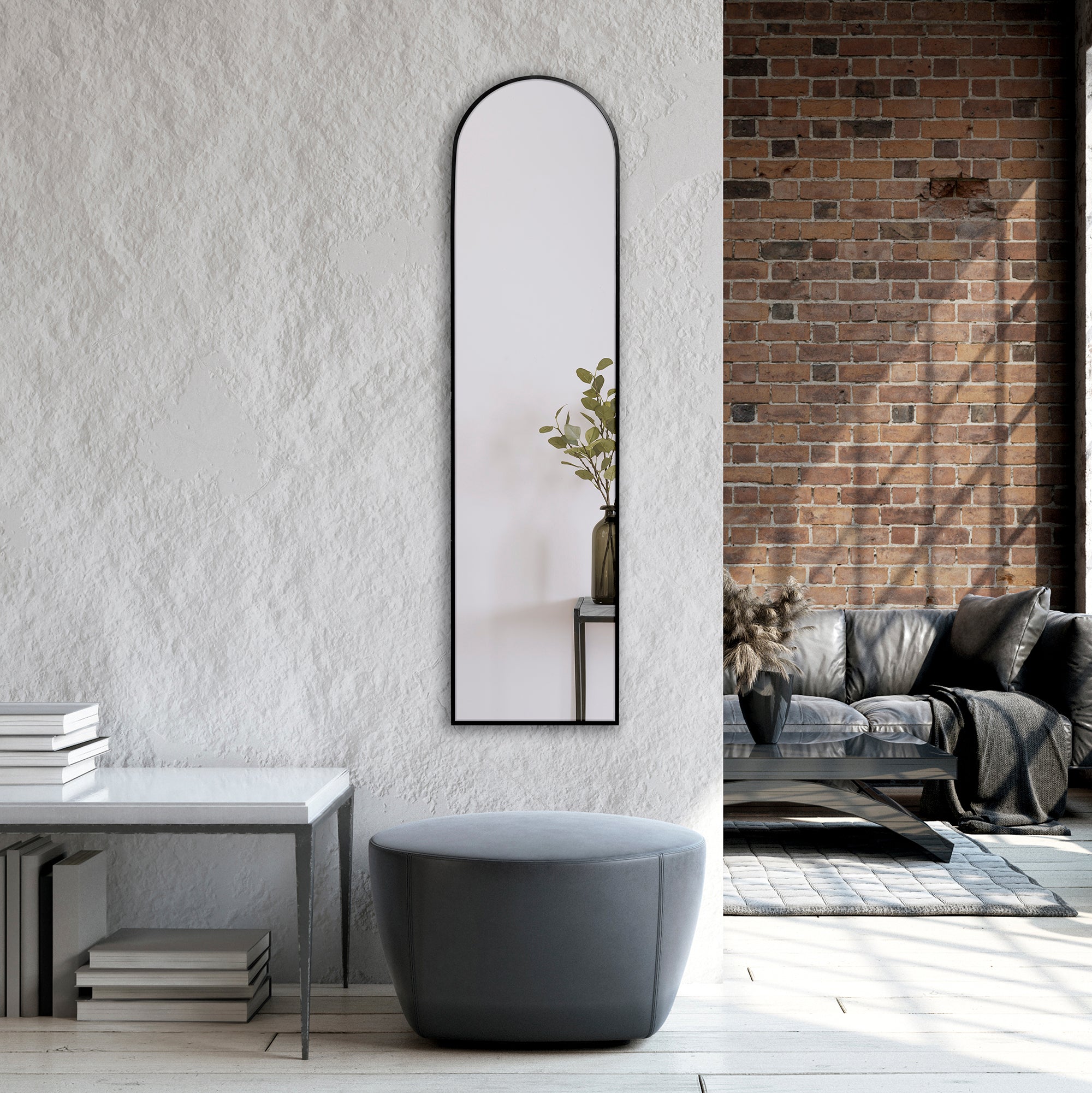 furniture, mirror, and home decor