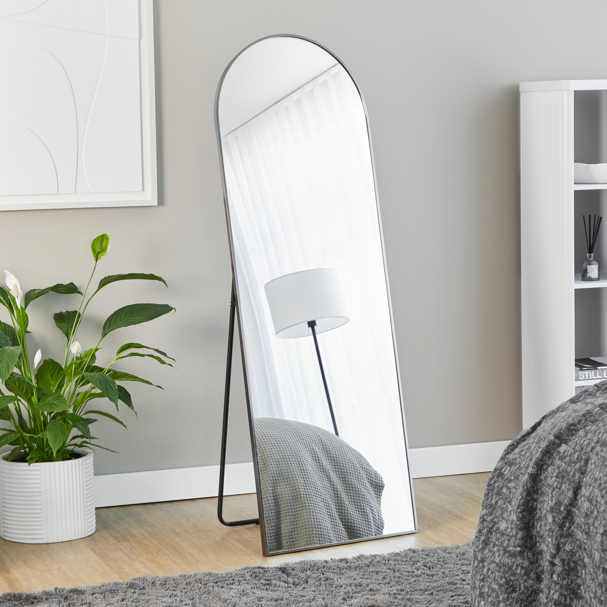 furniture, mirror, and home decor