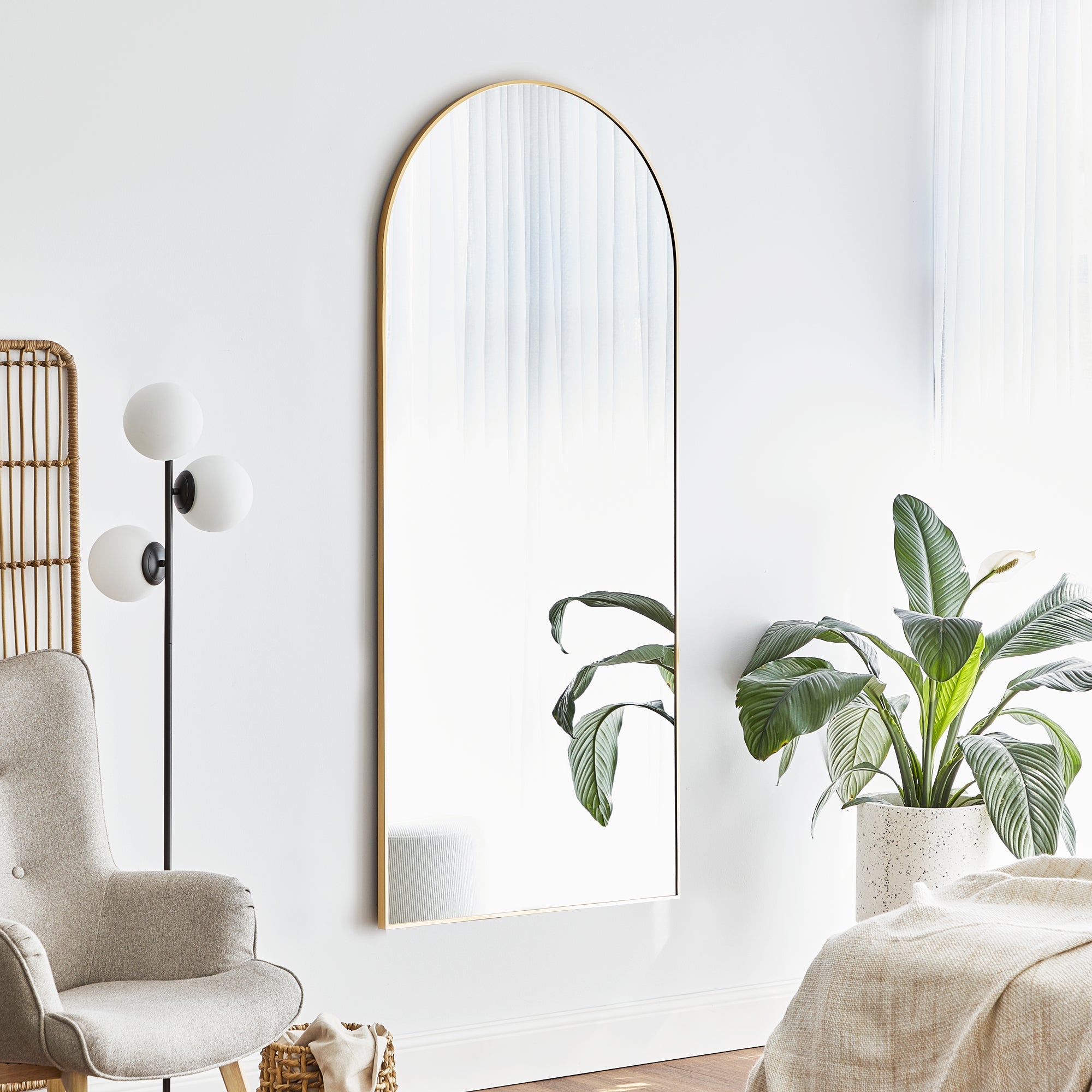furniture, mirror, and home decor