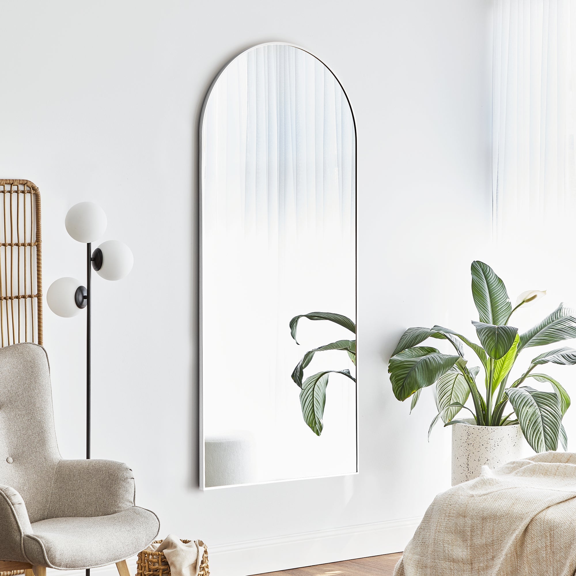 furniture, mirror, and home decor