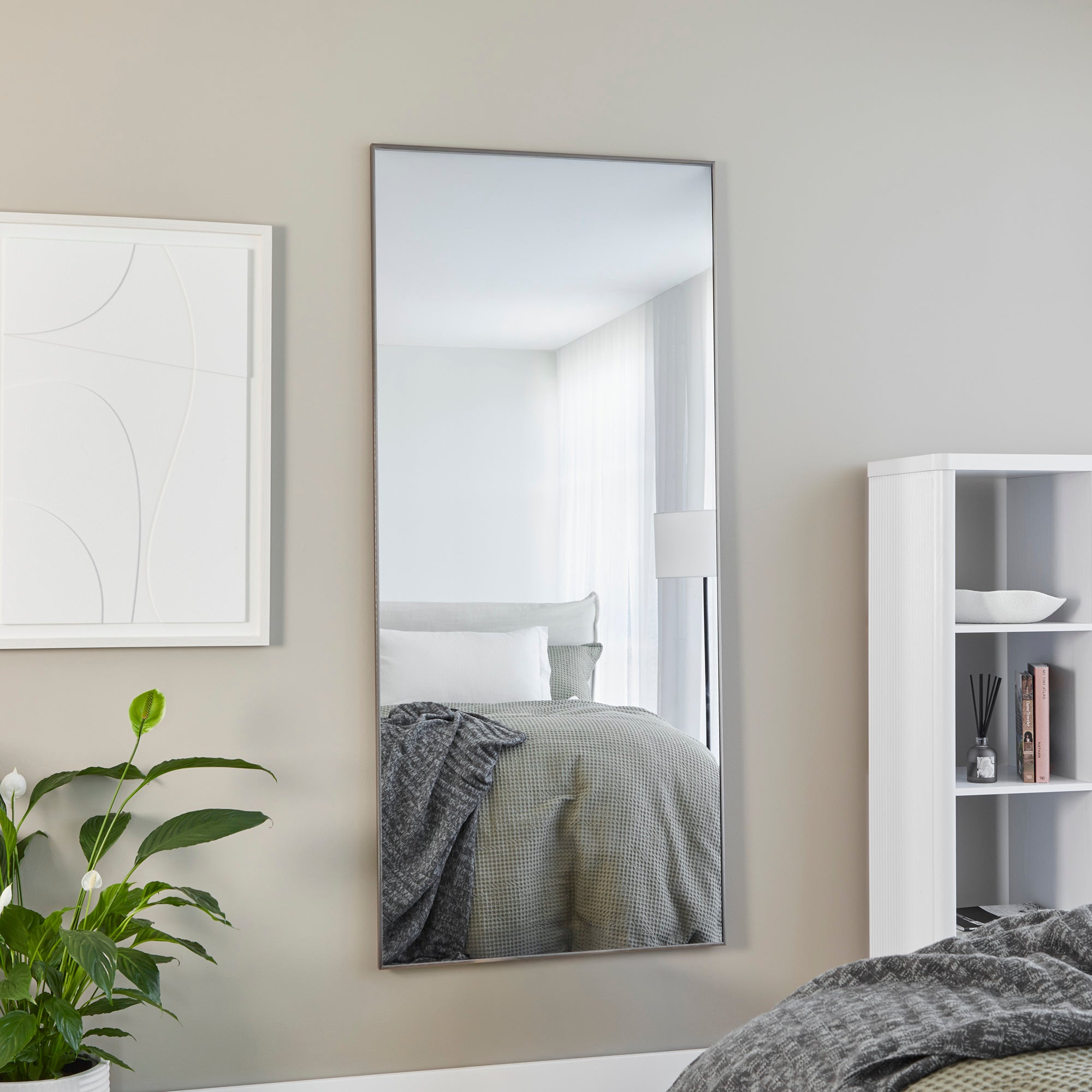 furniture, mirror, and home decor