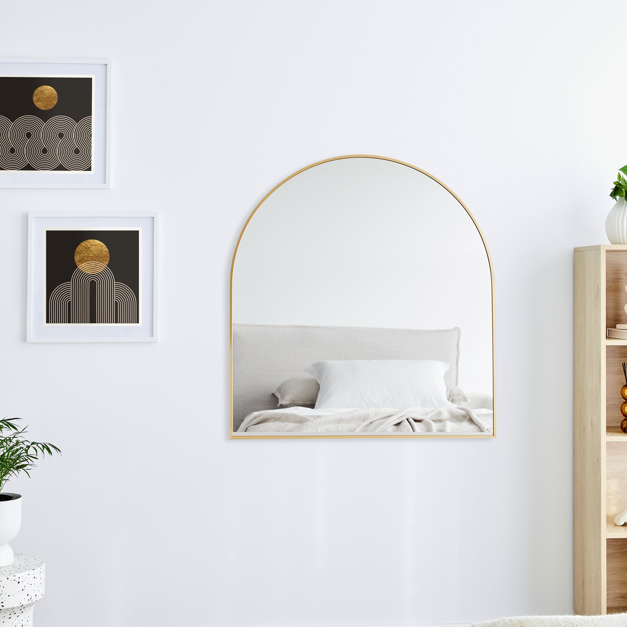 furniture, mirror, and home decor