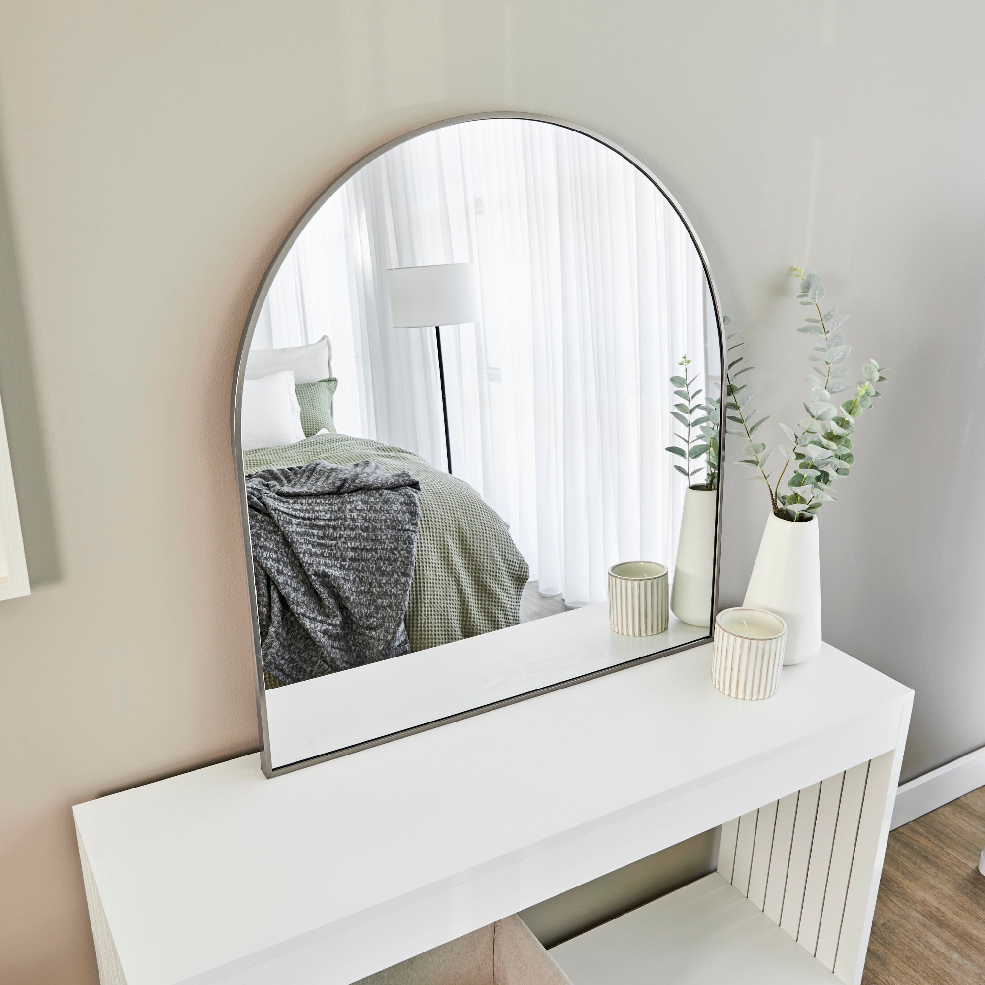furniture, mirror, and home decor