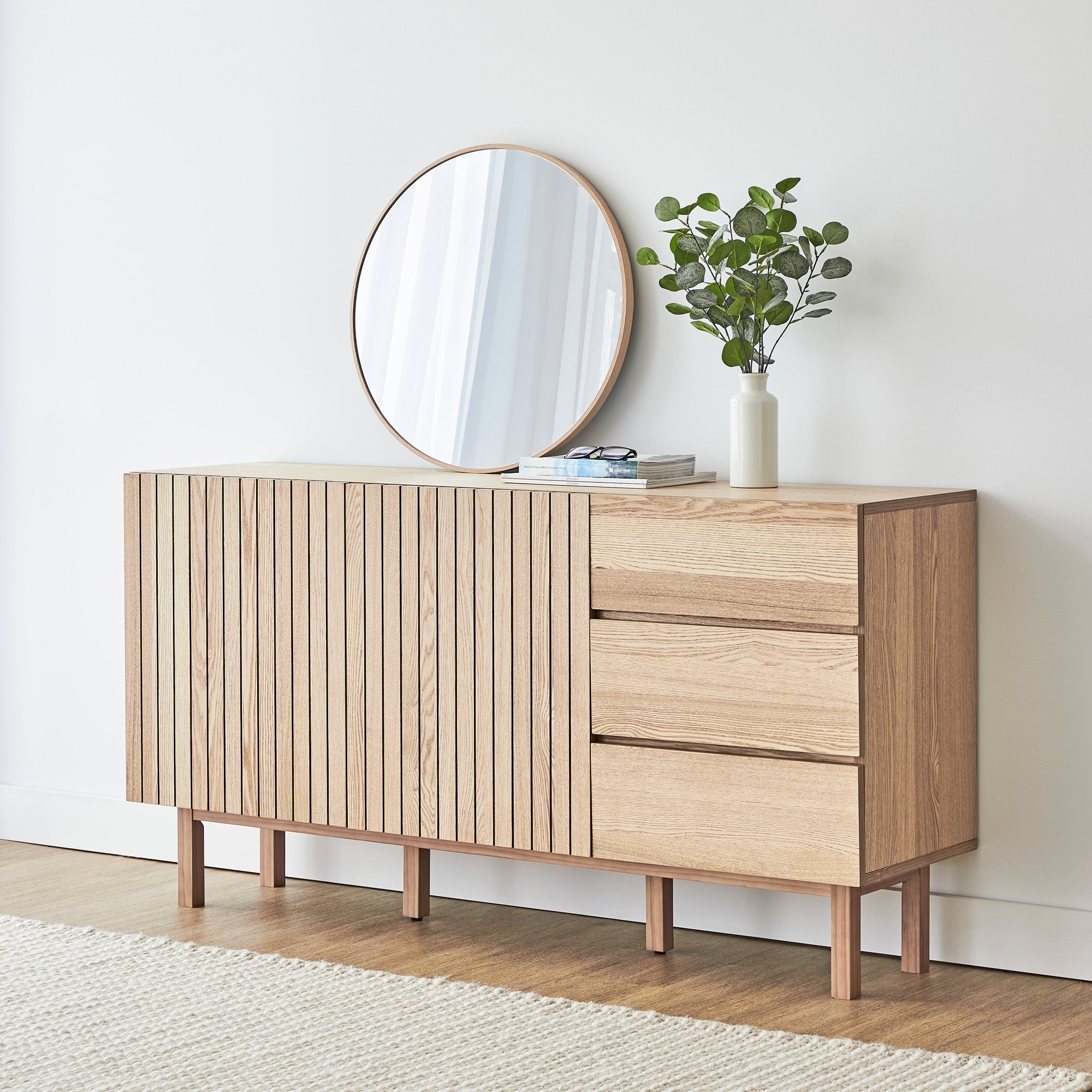 furniture, mirror, and home decor