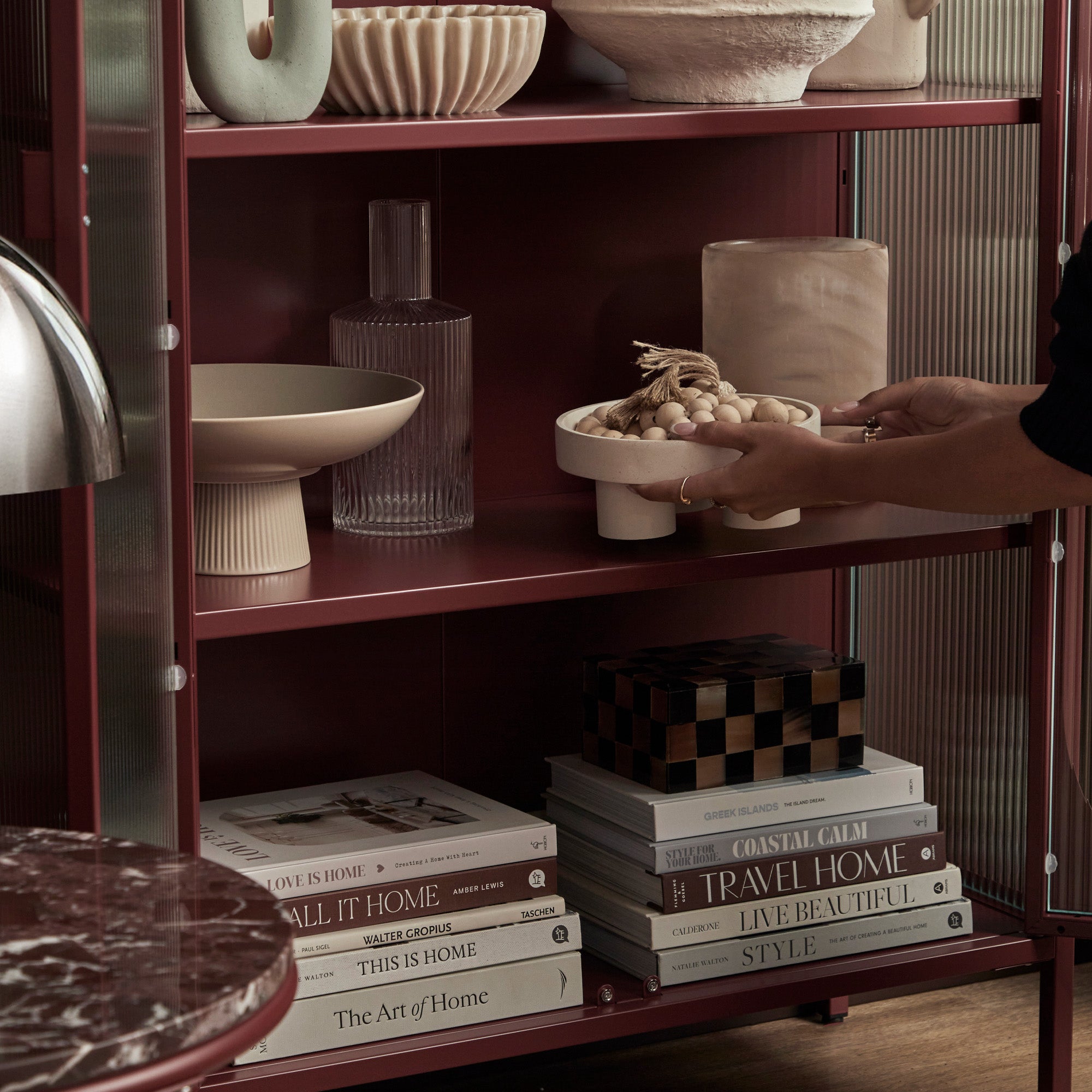 furniture, mirror, and home decor