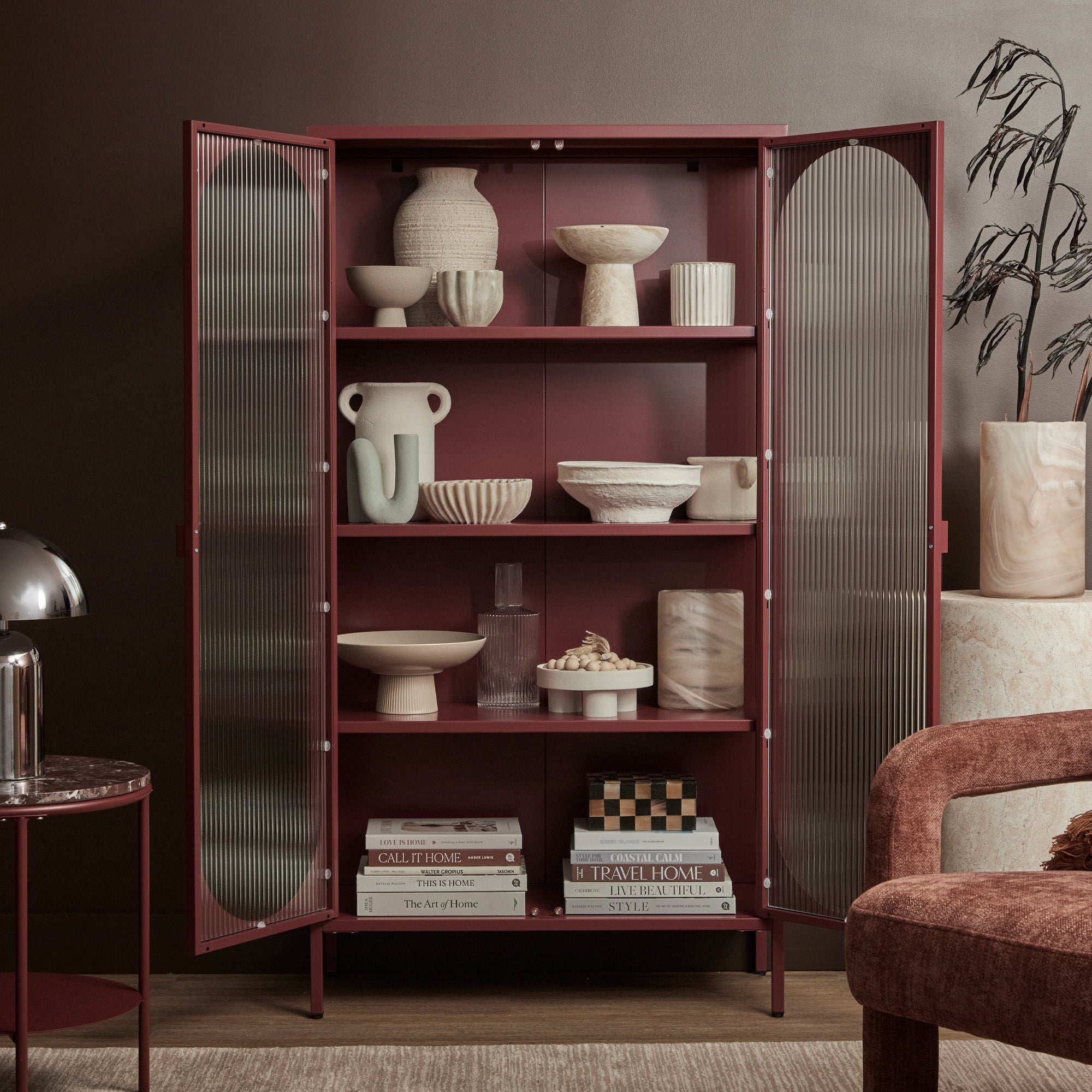 furniture, mirror, and home decor