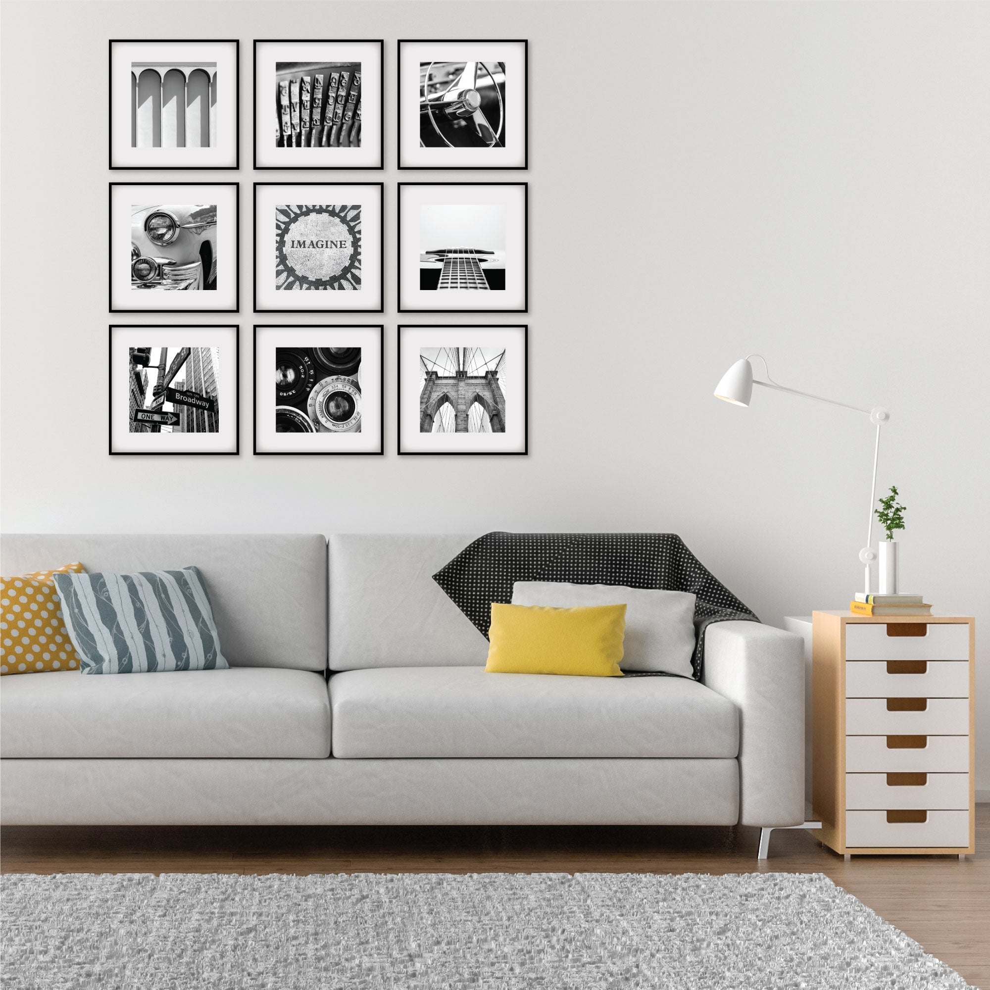 furniture, mirror, and home decor