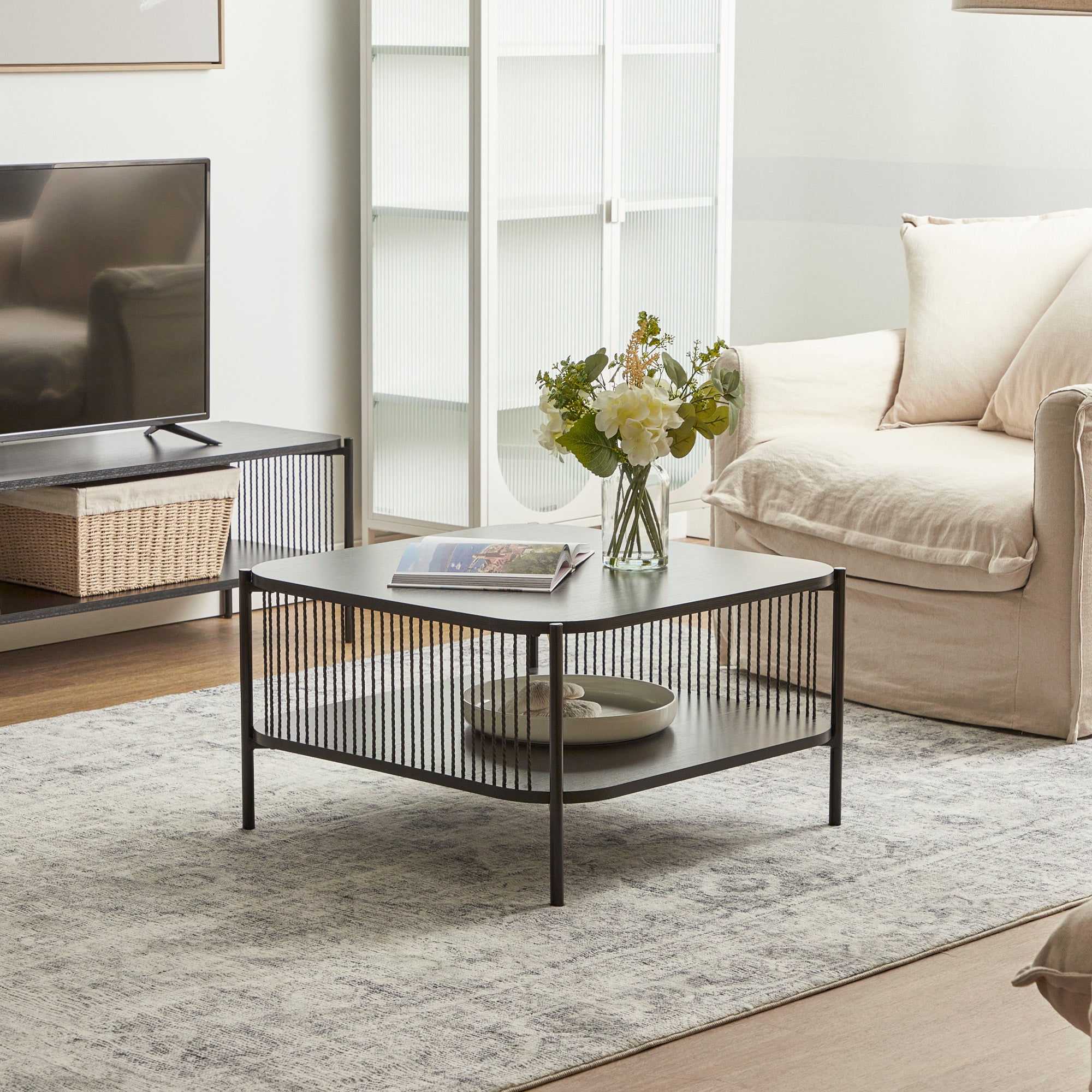 furniture, mirror, and home decor