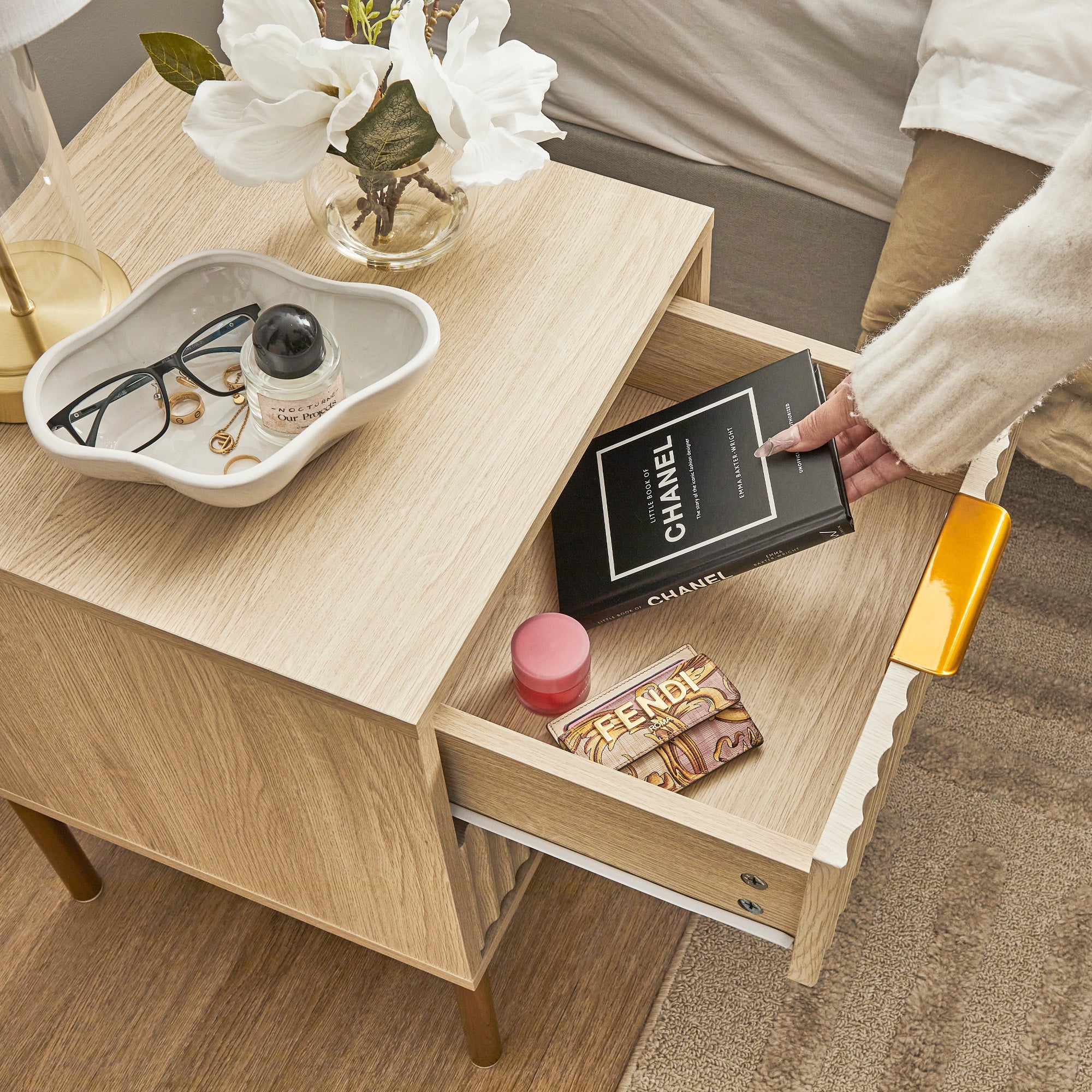 furniture, mirror, and home decor