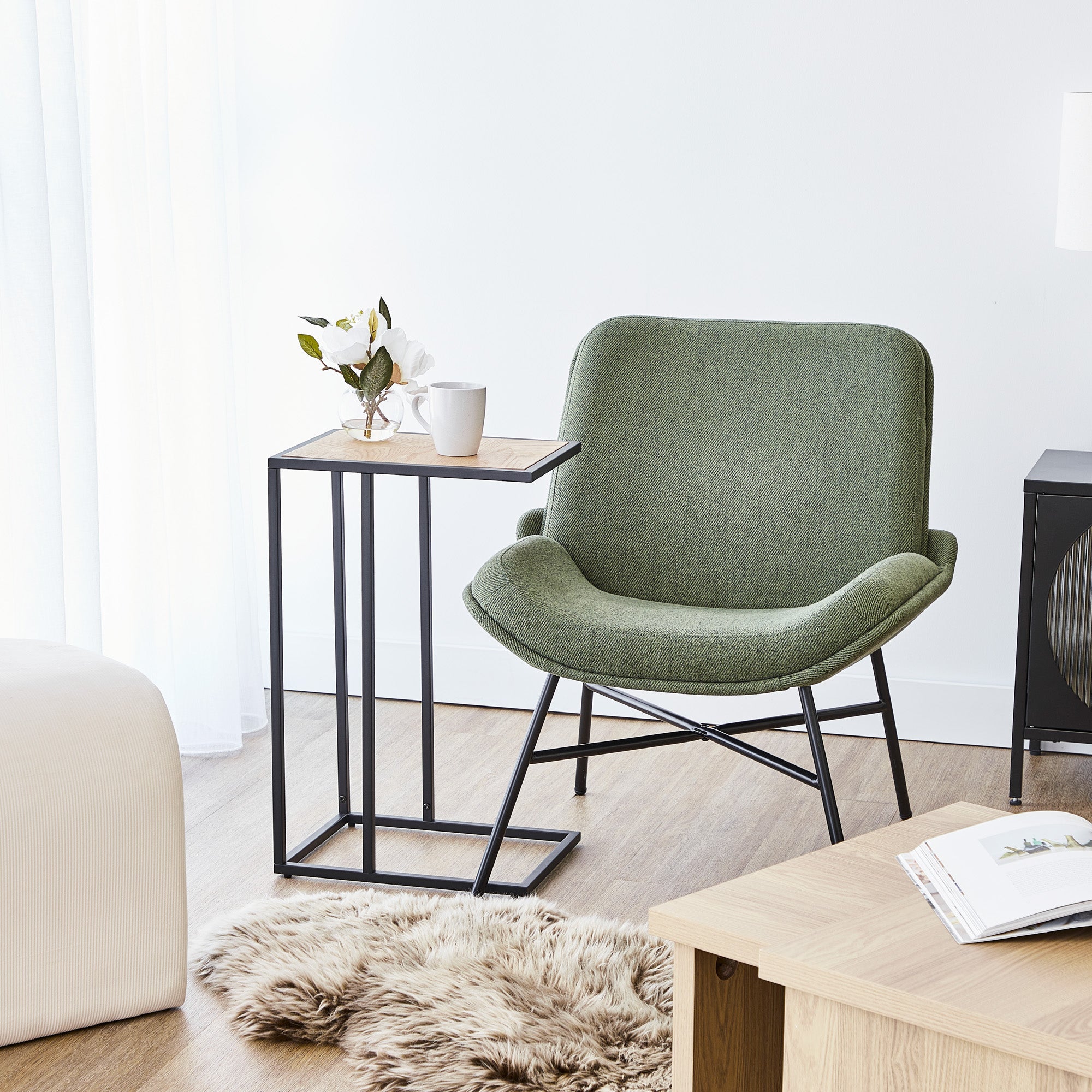 furniture, mirror, and home decor