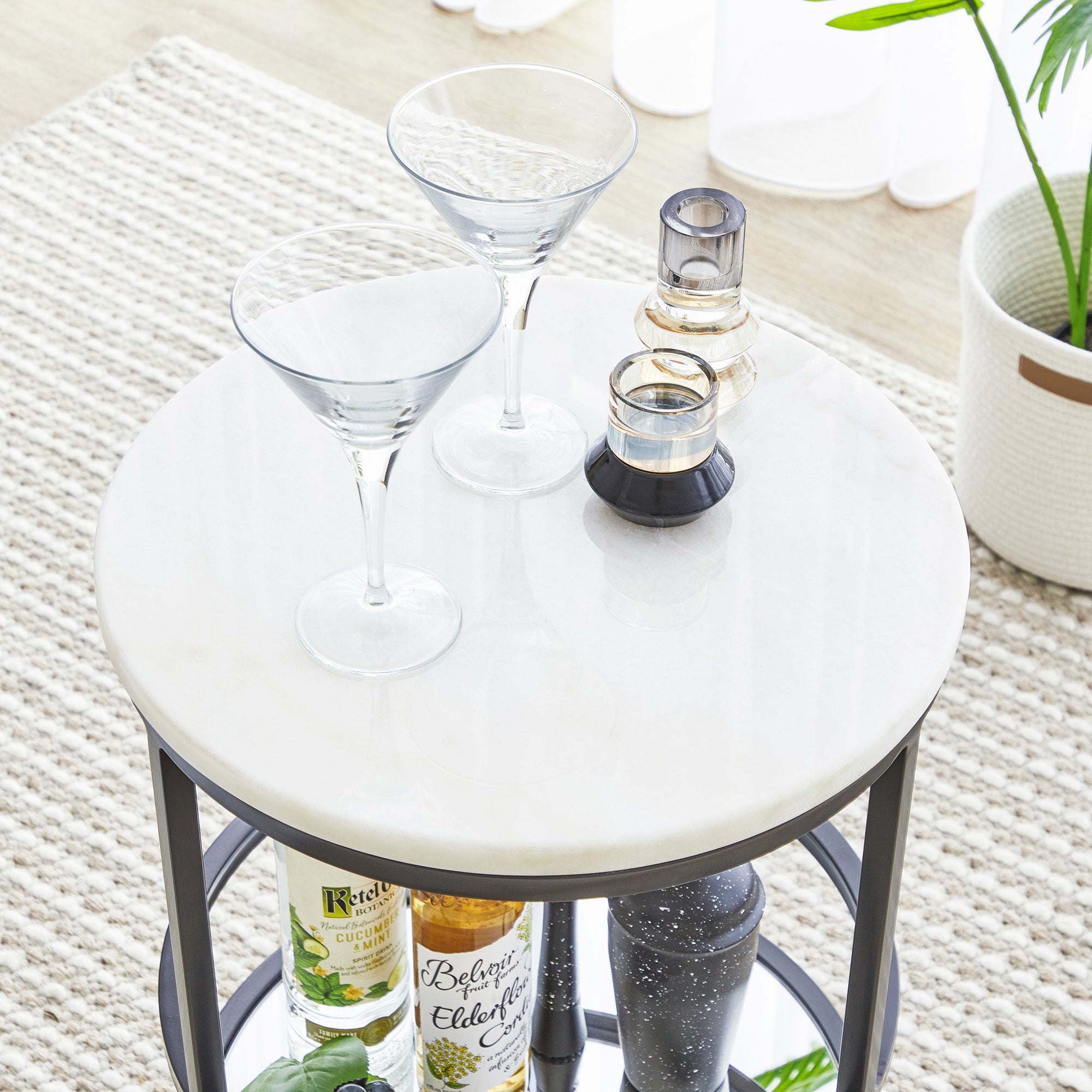 furniture, mirror, and home decor