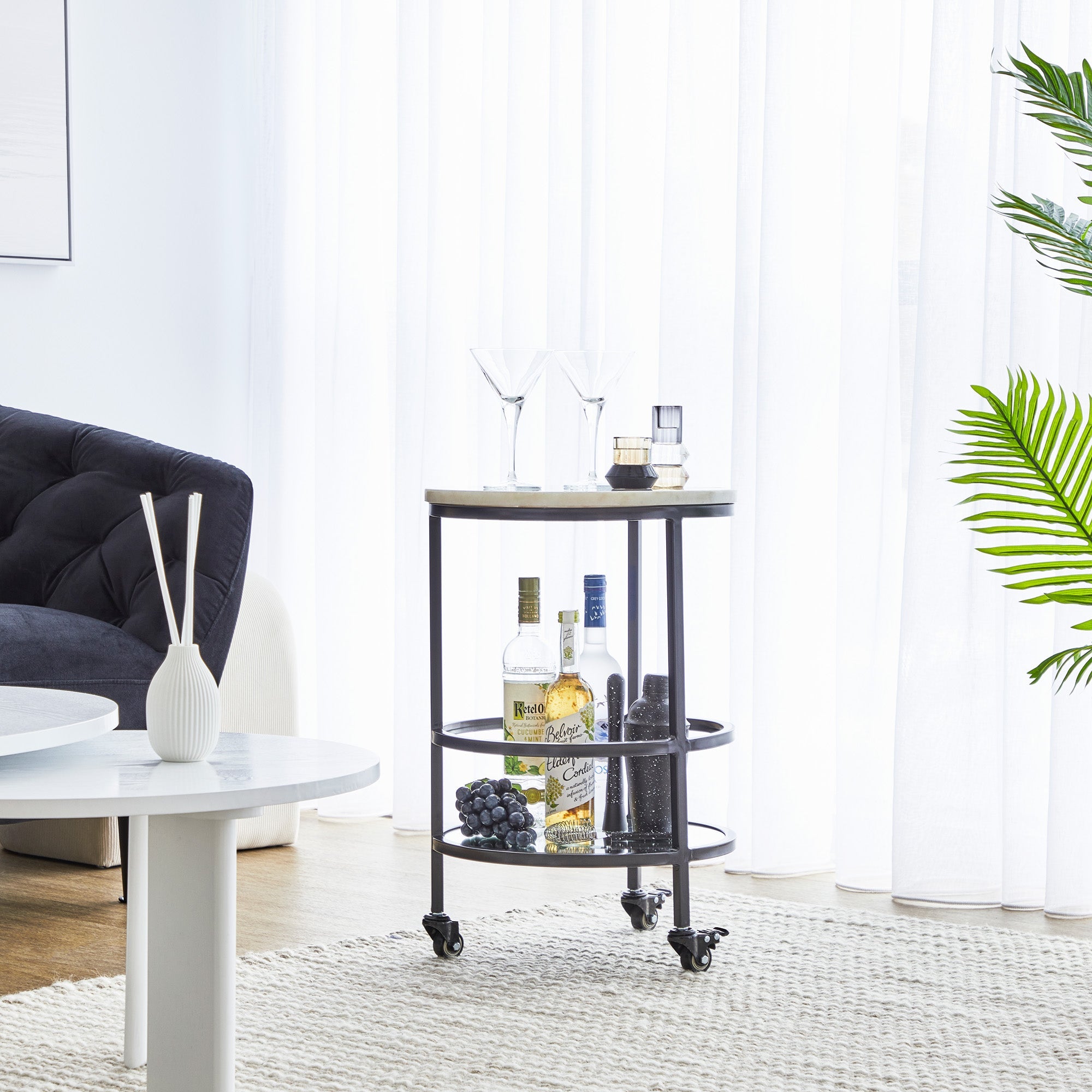 furniture, mirror, and home decor