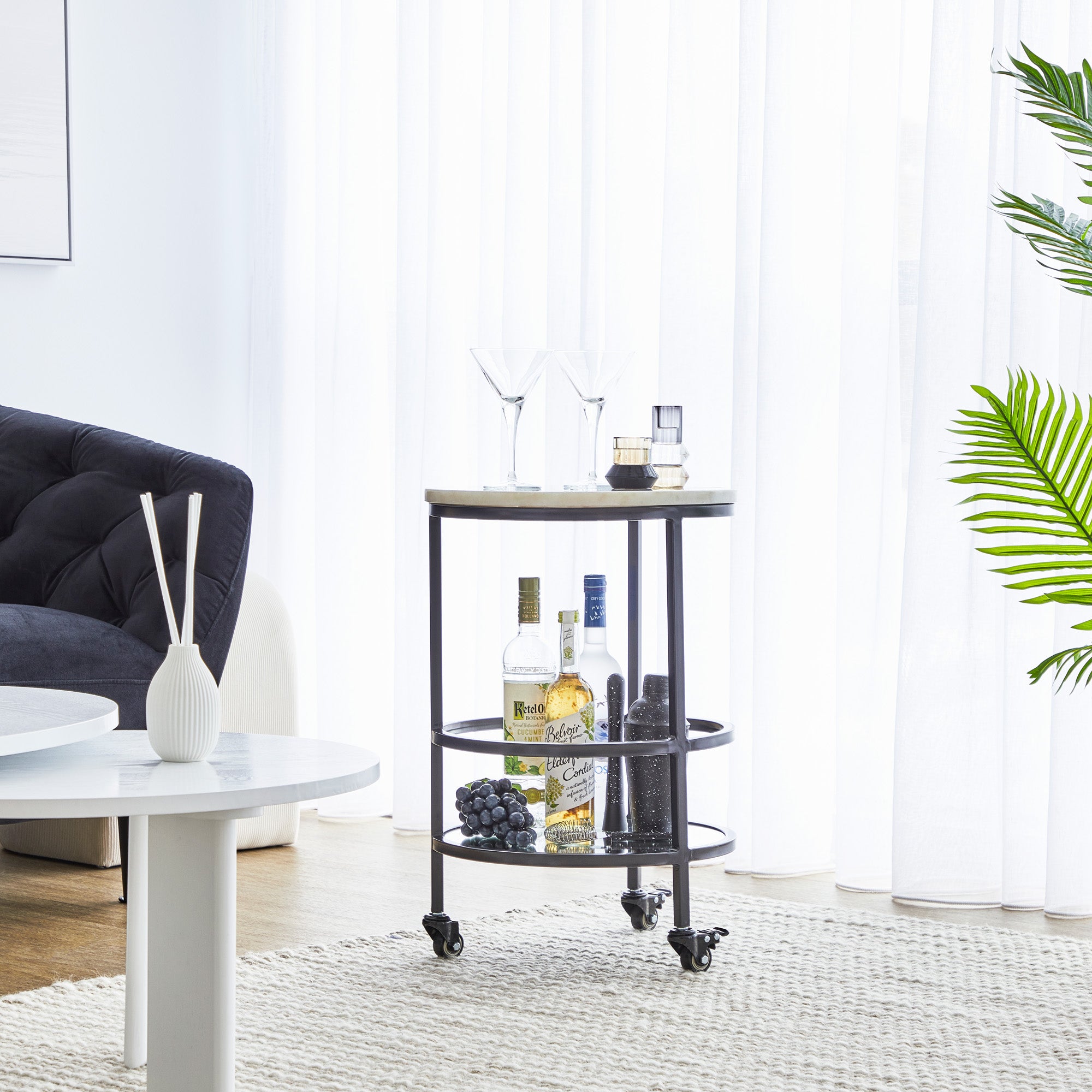 furniture, mirror, and home decor