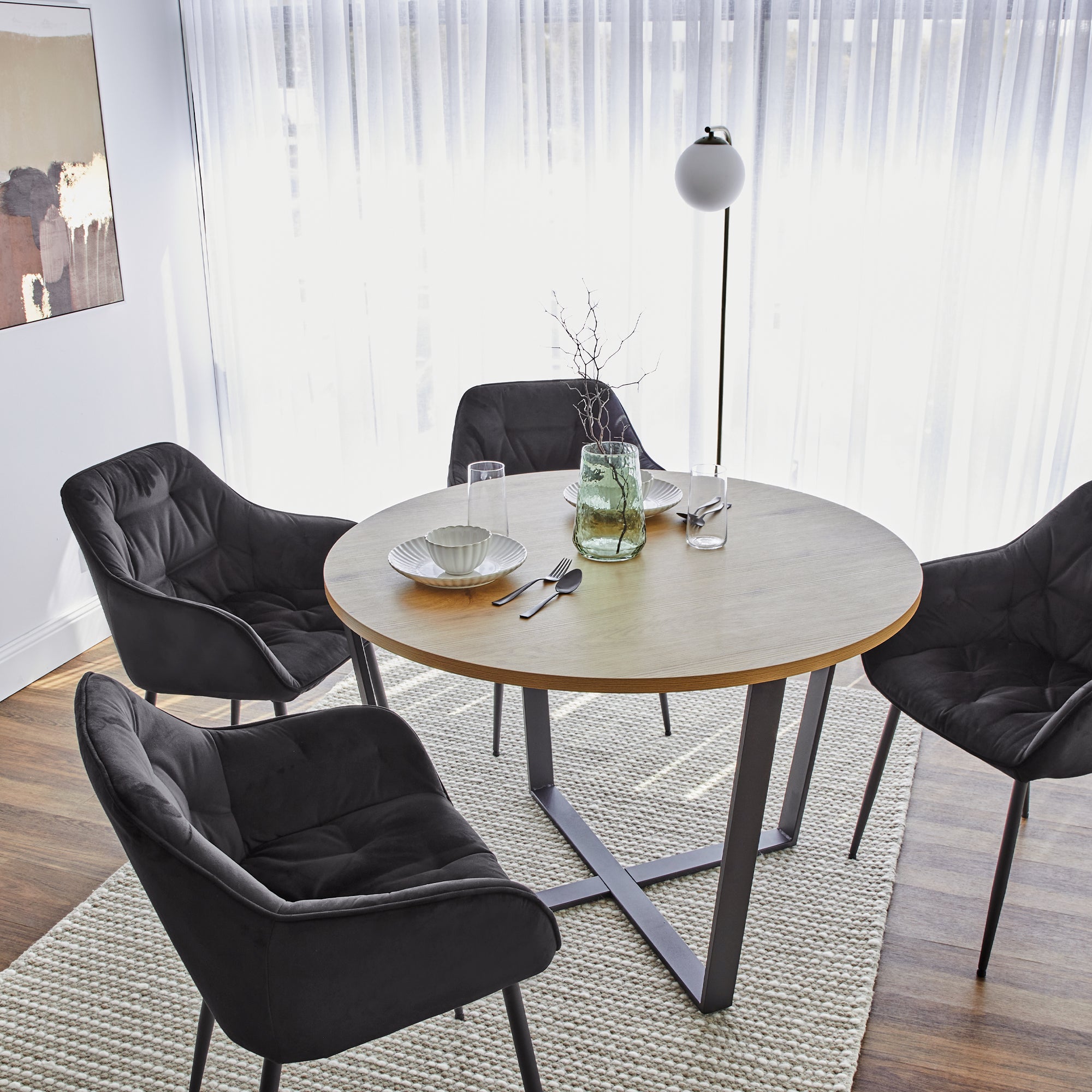 furniture, mirror, and home decor