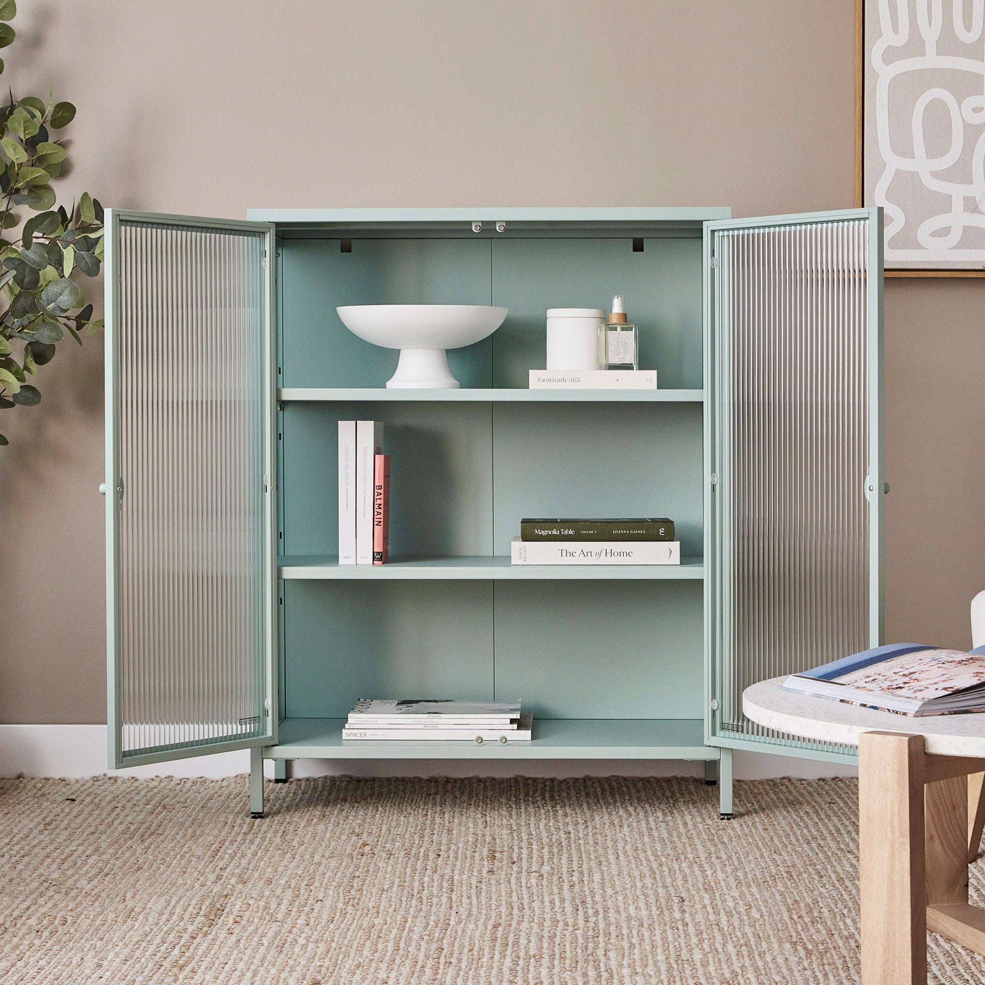 furniture, mirror, and home decor