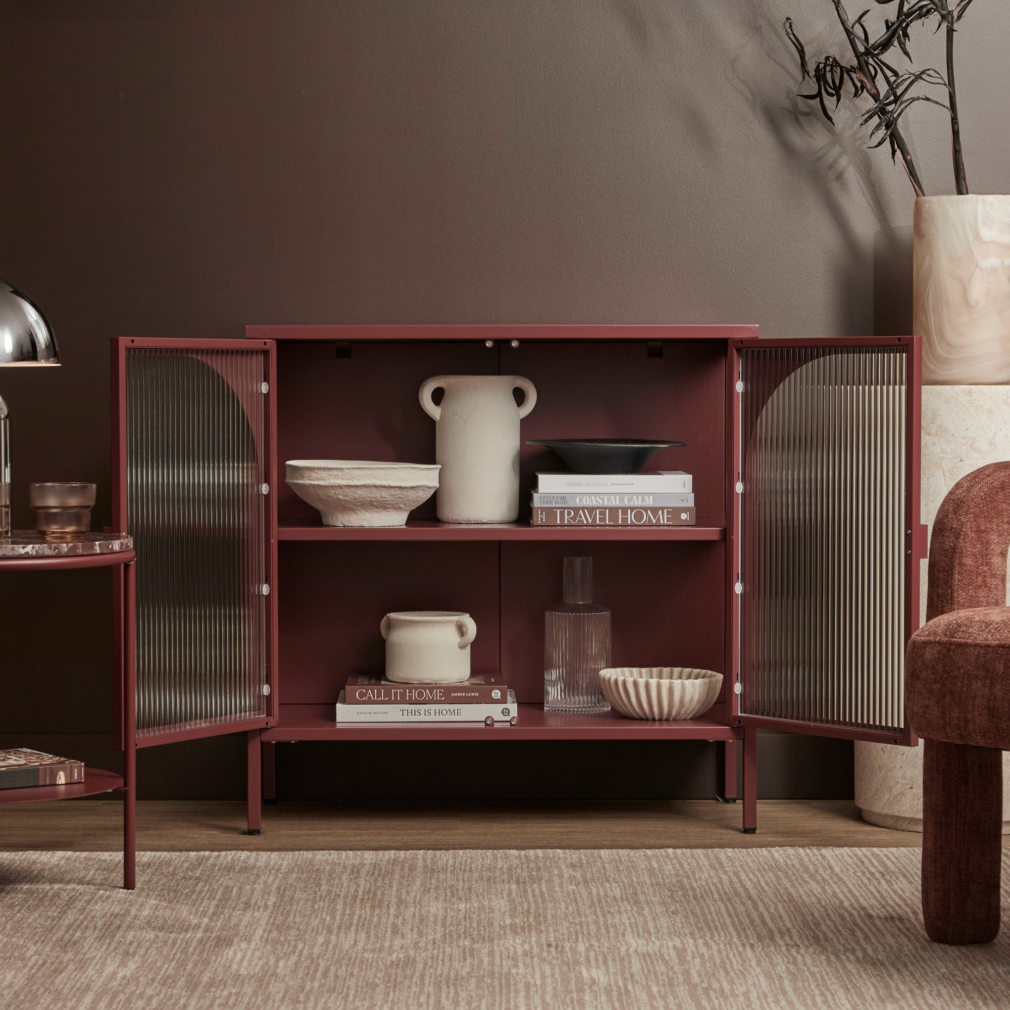 furniture, mirror, and home decor