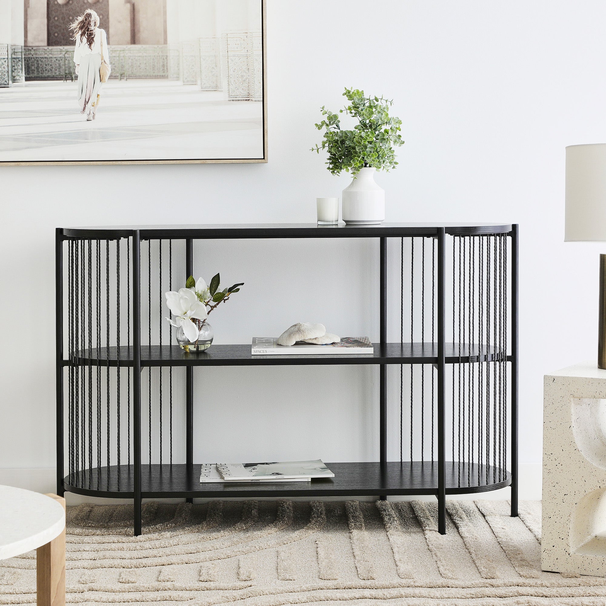 furniture, mirror, and home decor