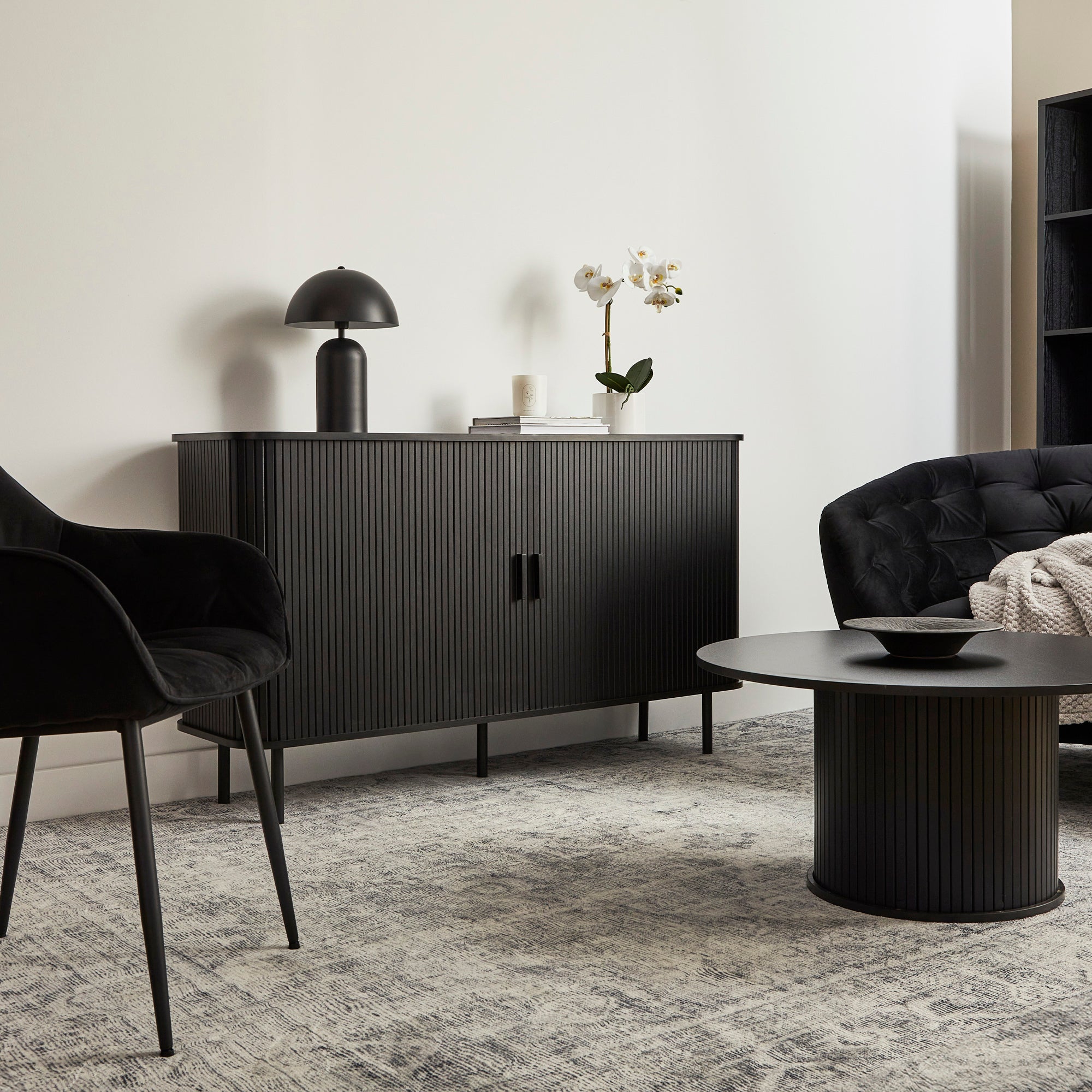 furniture, mirror, and home decor