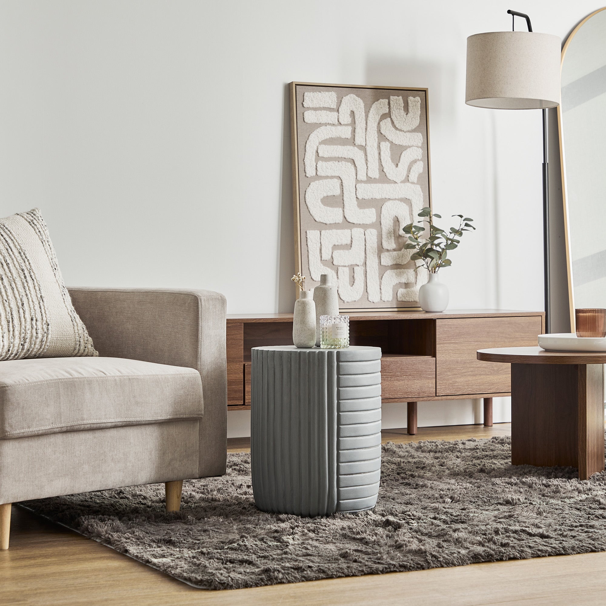 furniture, mirror, and home decor