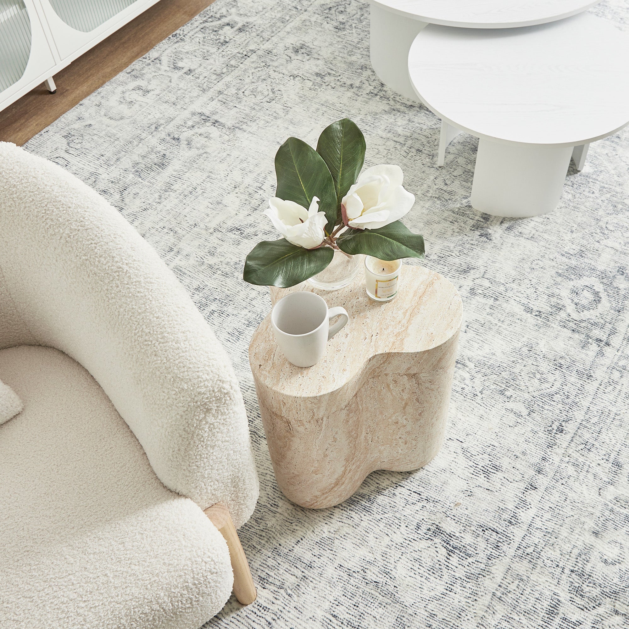 furniture, mirror, and home decor