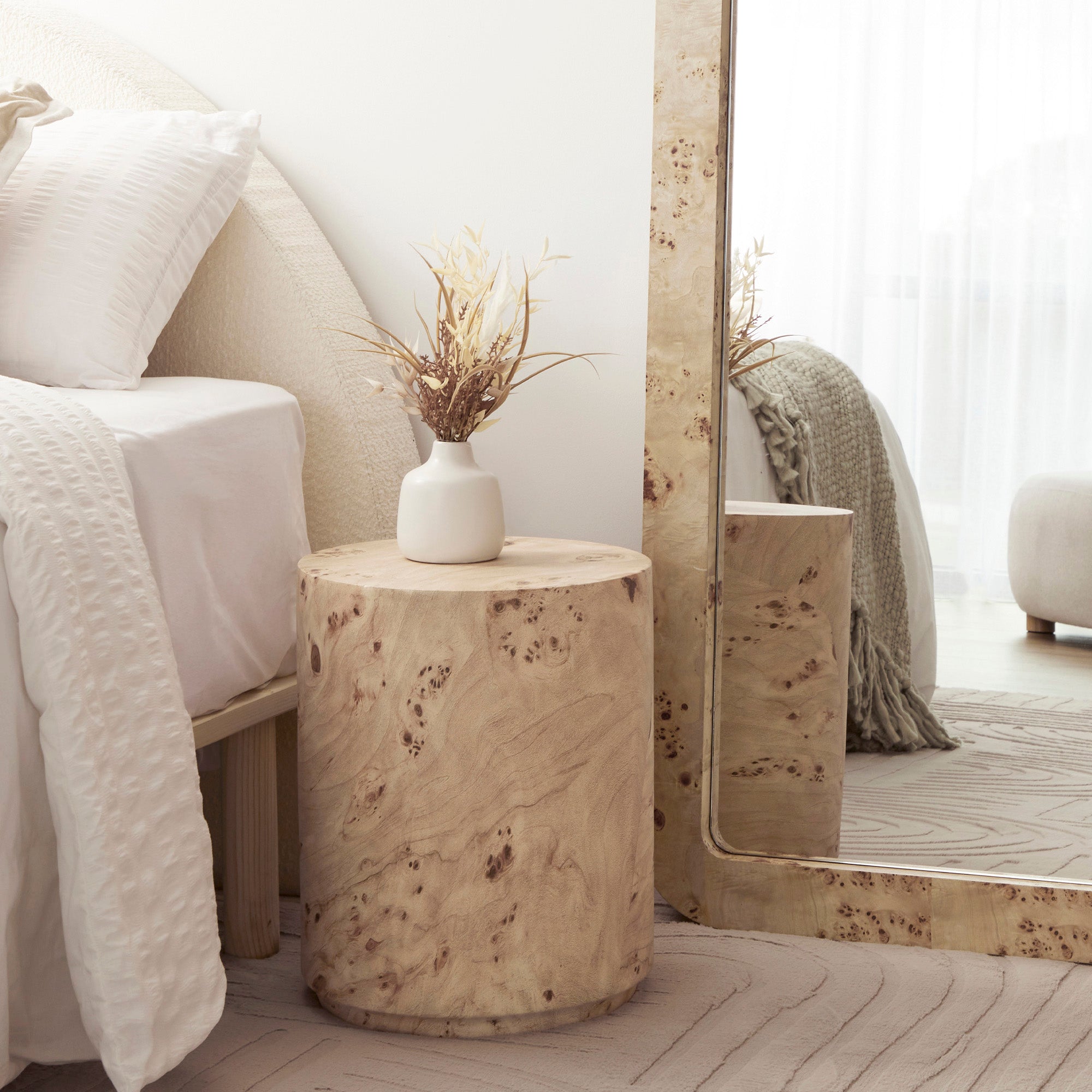 furniture, mirror, and home decor