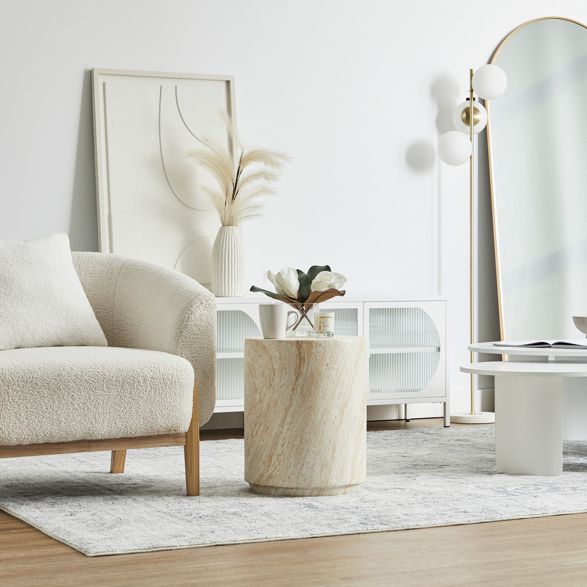 furniture, mirror, and home decor