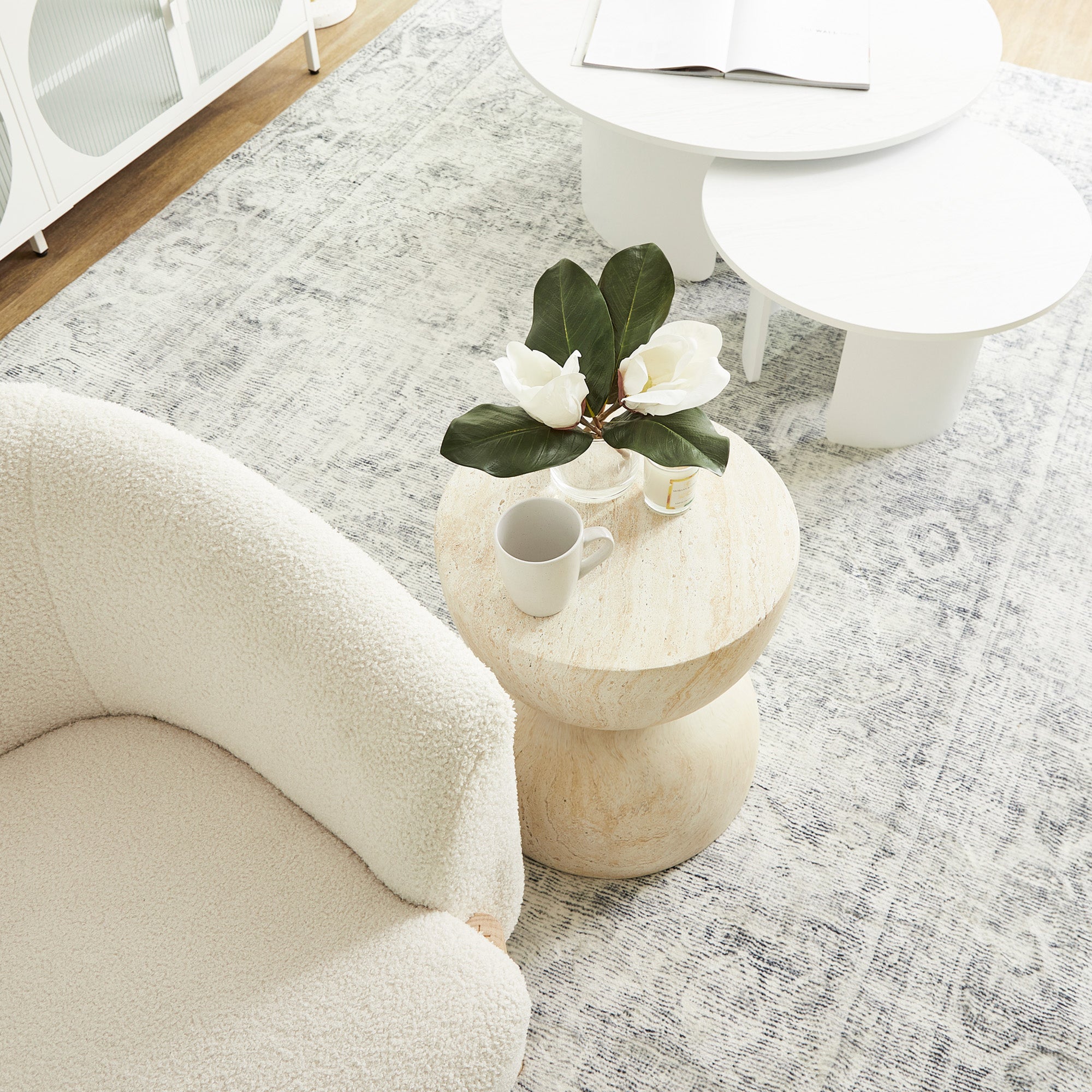 furniture, mirror, and home decor