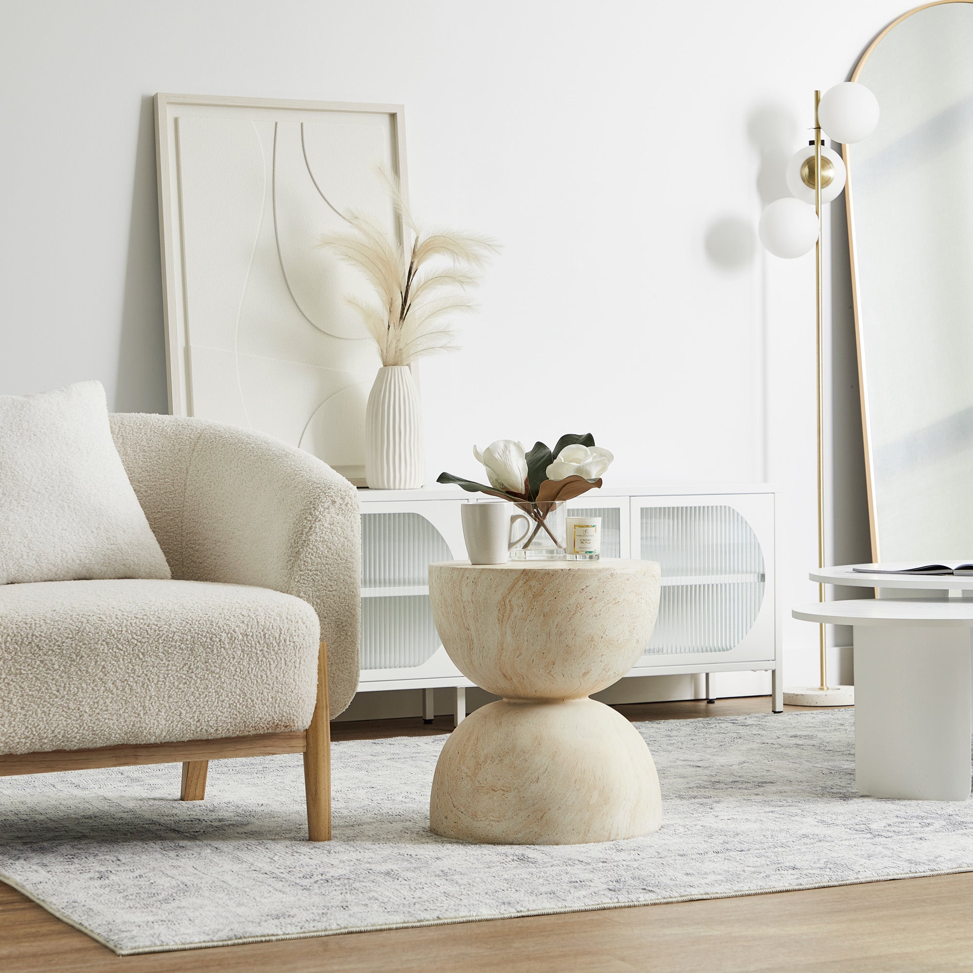 furniture, mirror, and home decor
