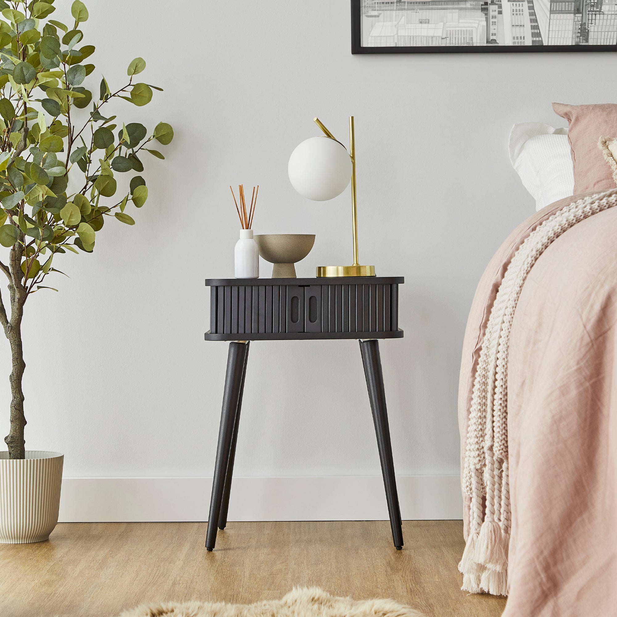 furniture, mirror, and home decor