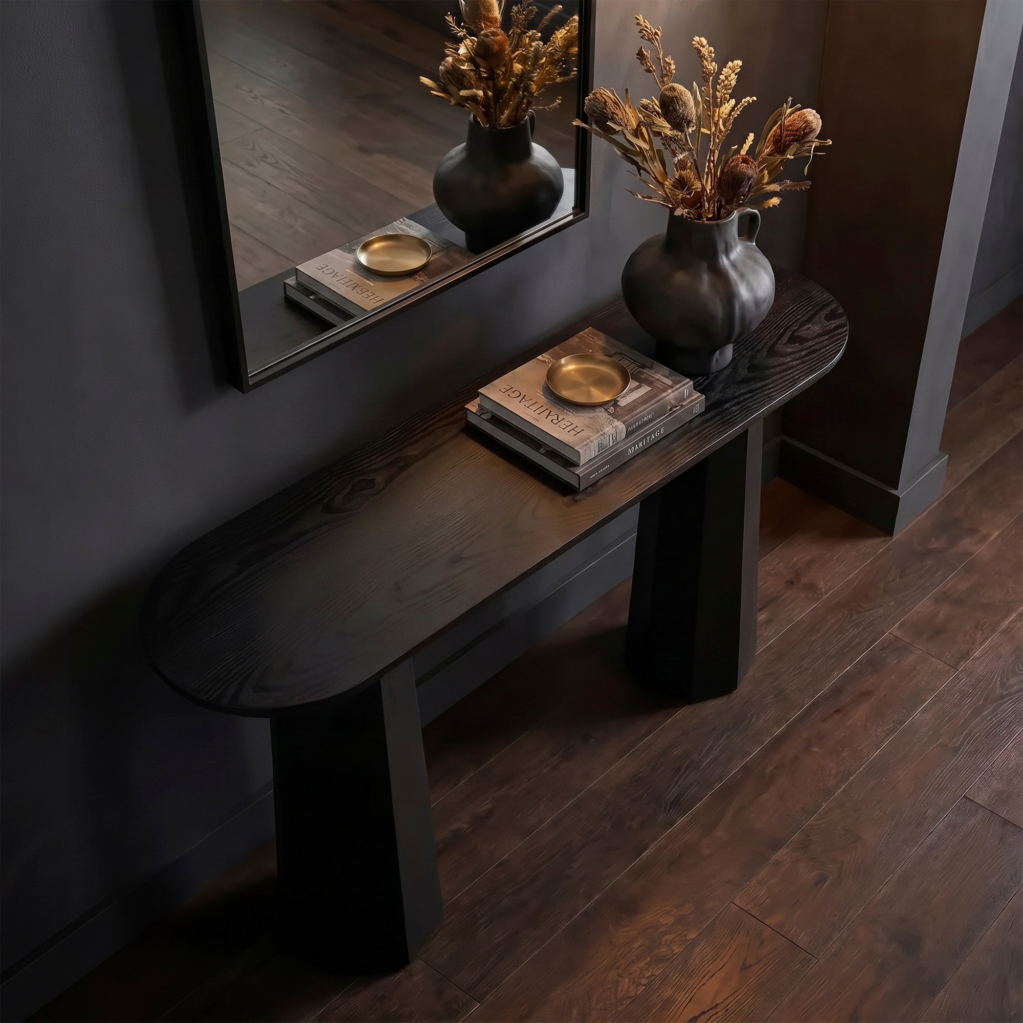 furniture, mirror, and home decor
