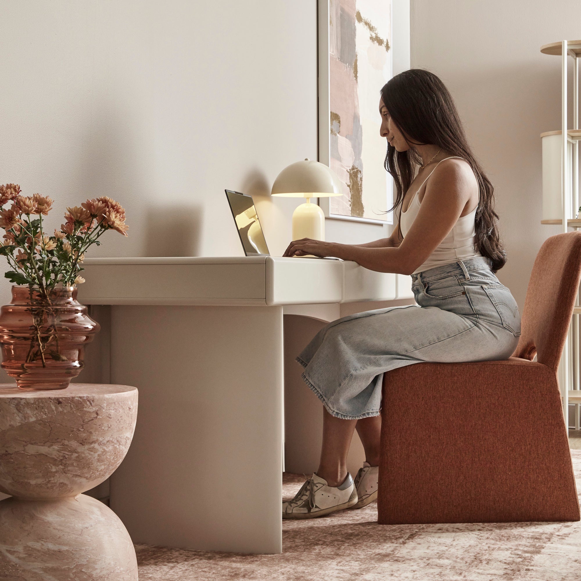 furniture, mirror, and home decor