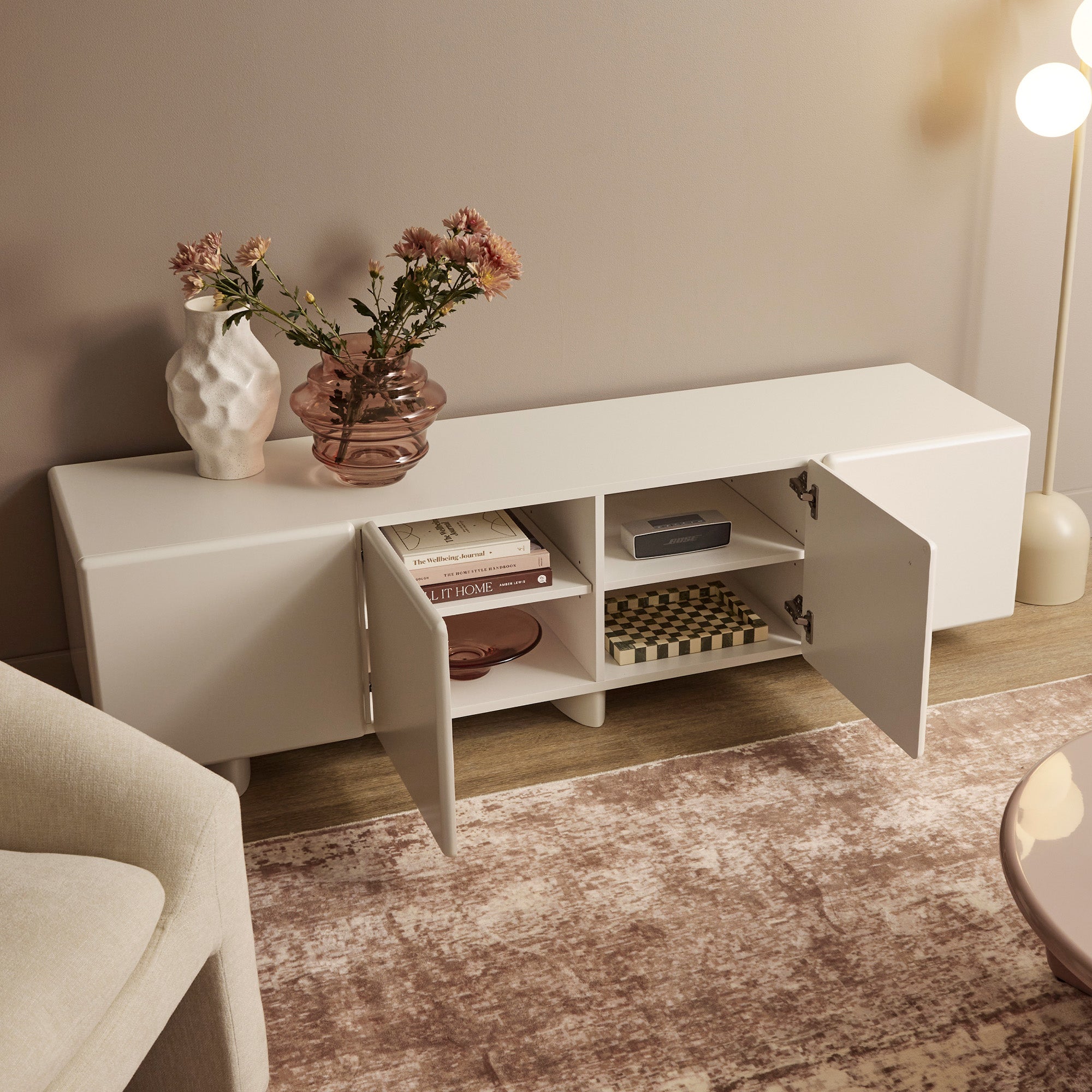 furniture, mirror, and home decor