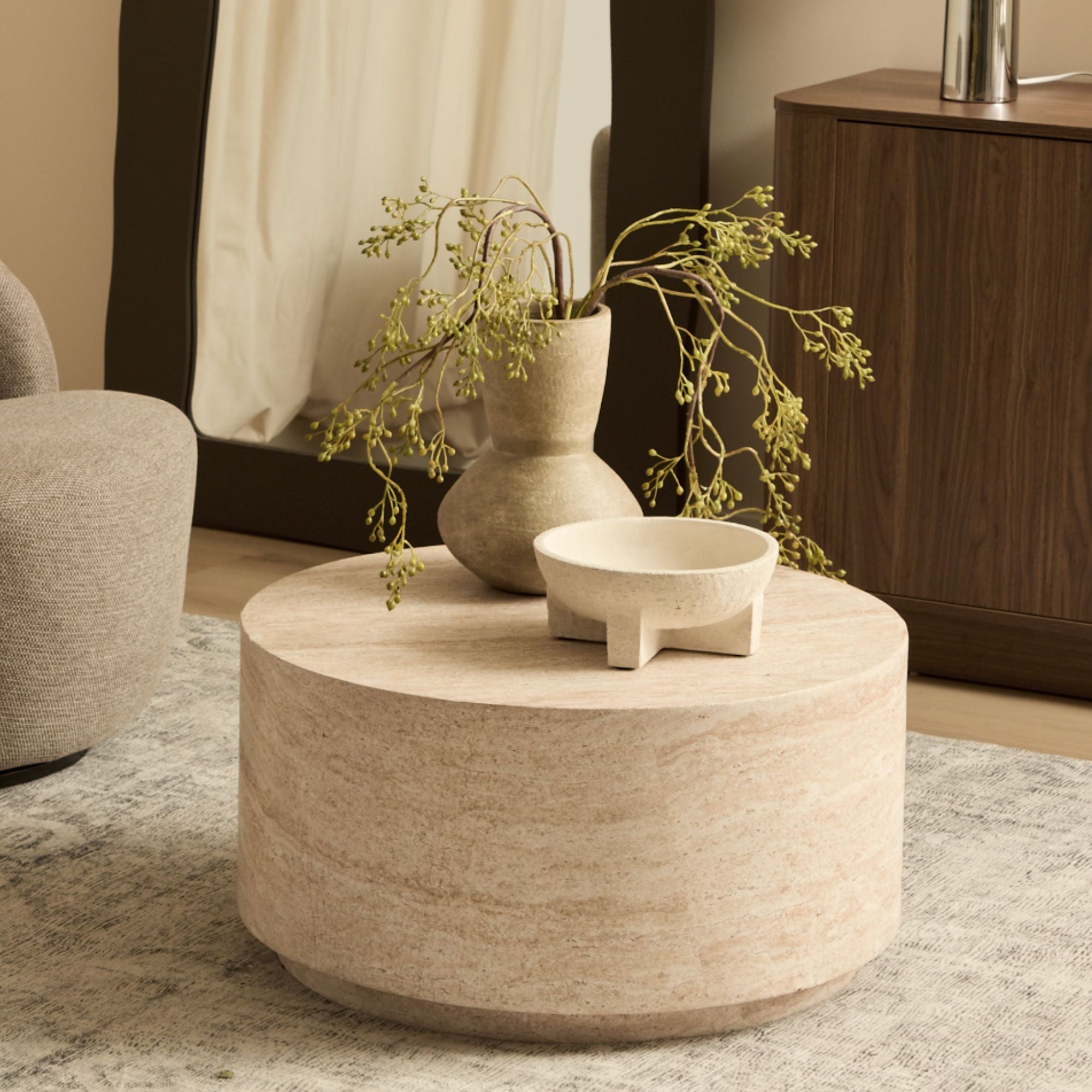 furniture, mirror, and home decor