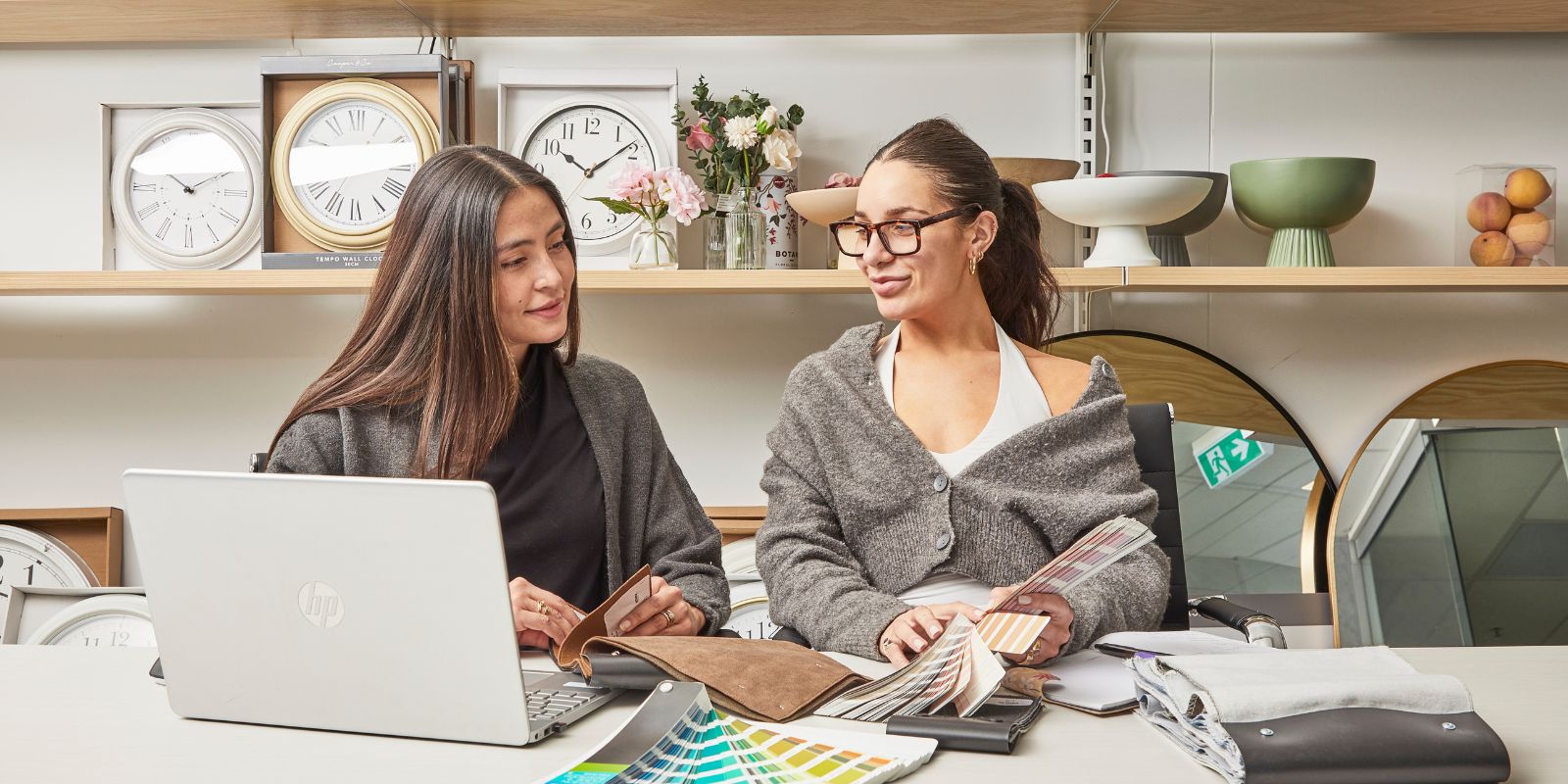 furniture, mirror, and home decor