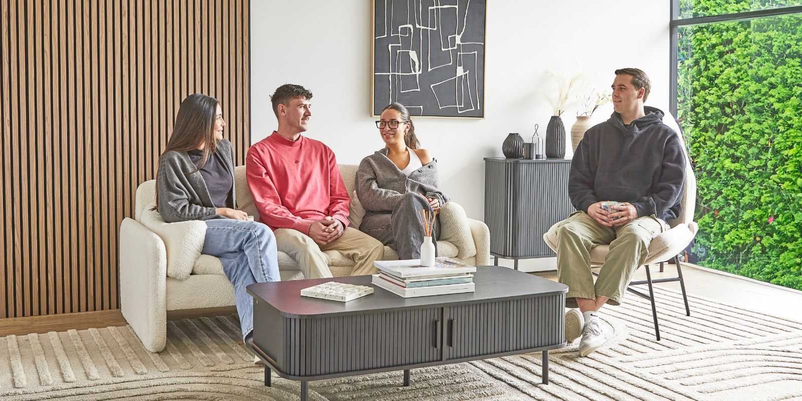 furniture, mirror, and home decor