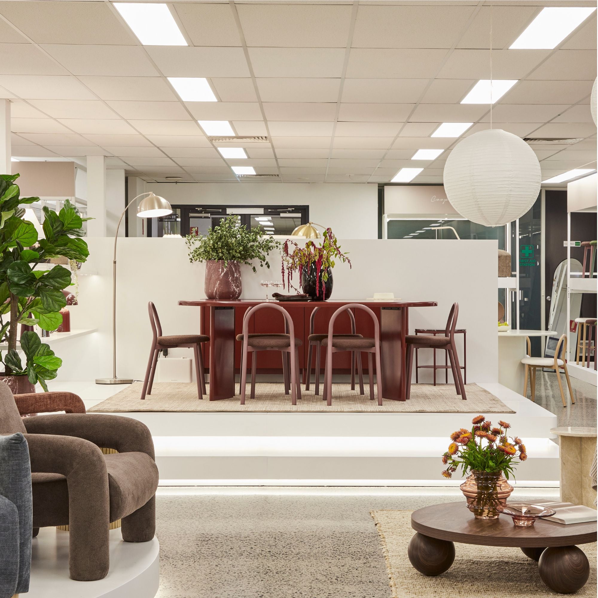 furniture, mirror, and home decor