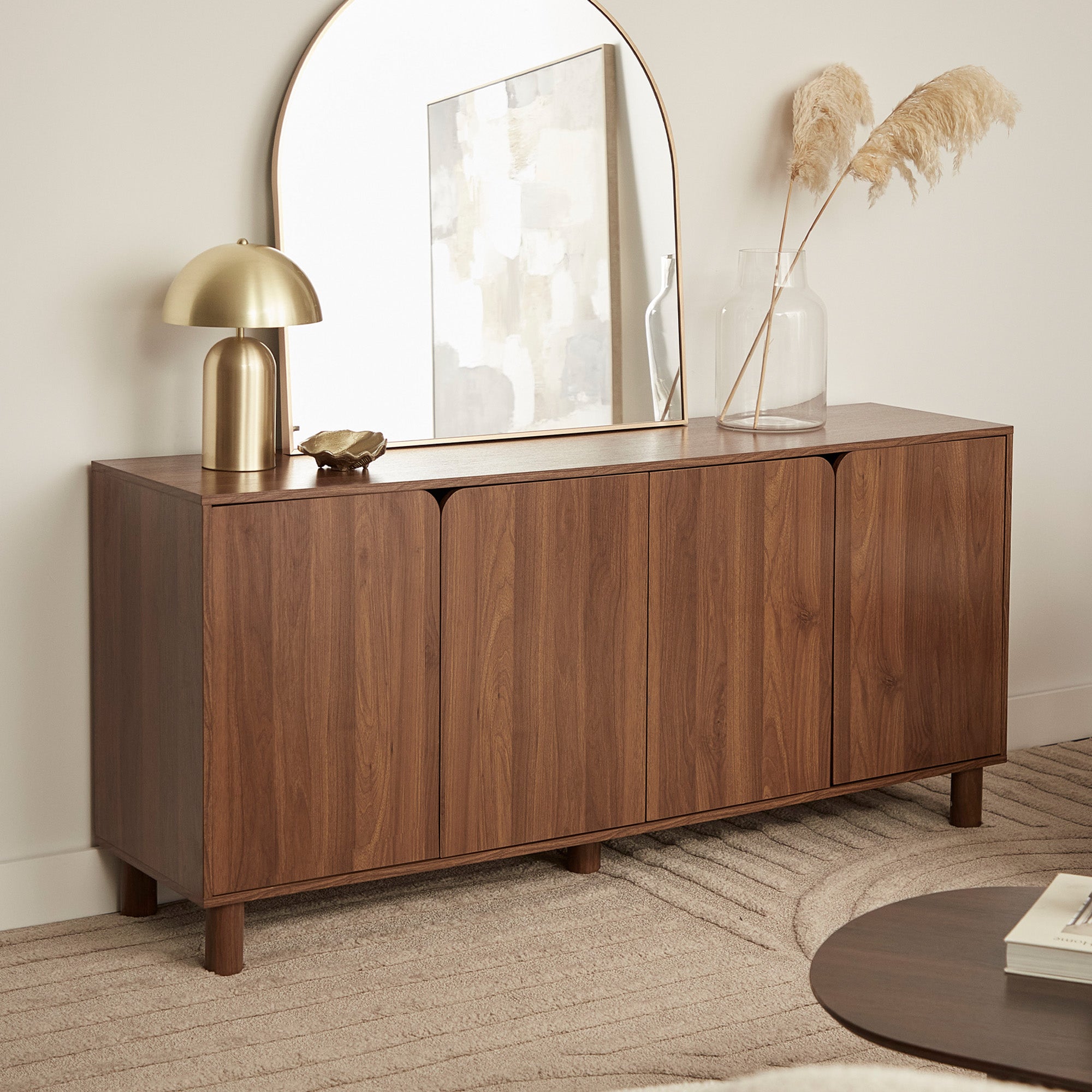 furniture, mirror, and home decor