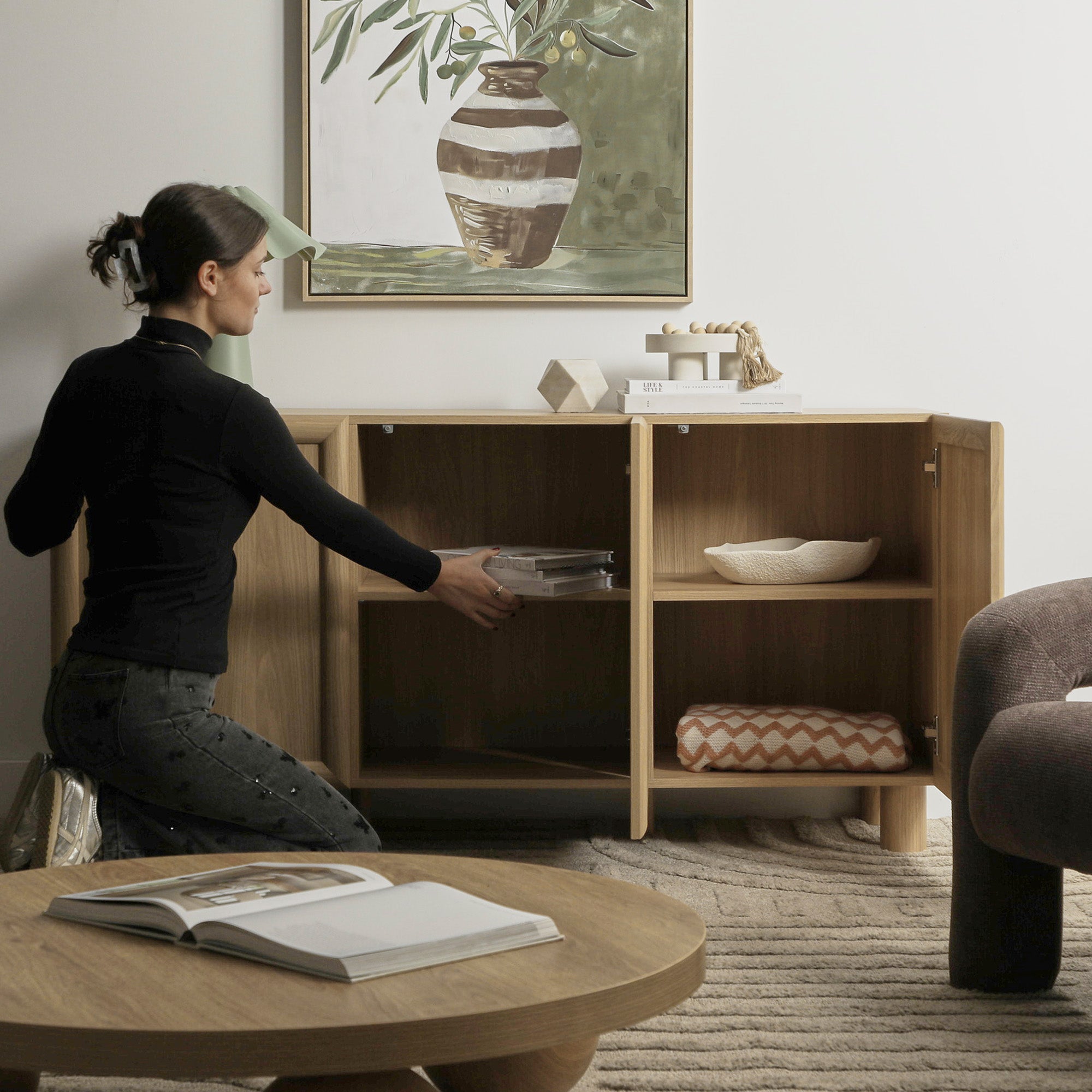 furniture, mirror, and home decor