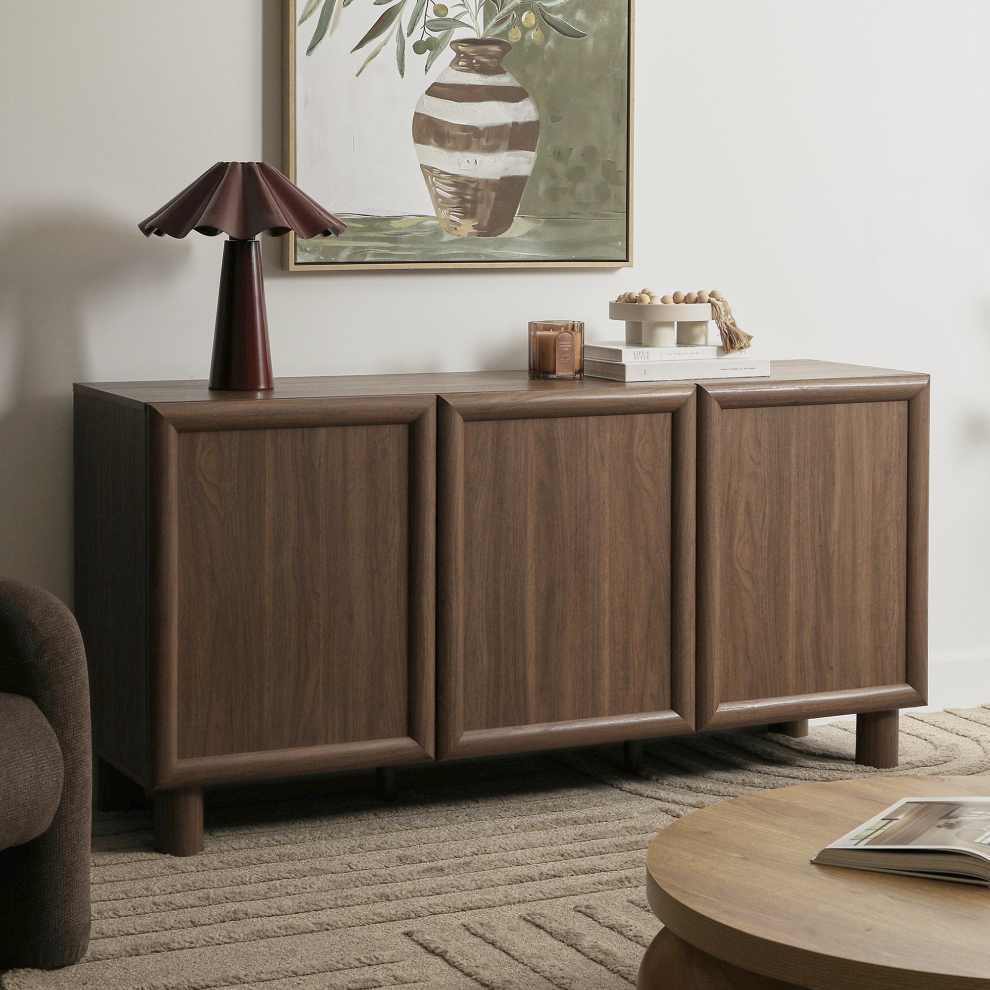 Linero Buffet Walnut (150cm)